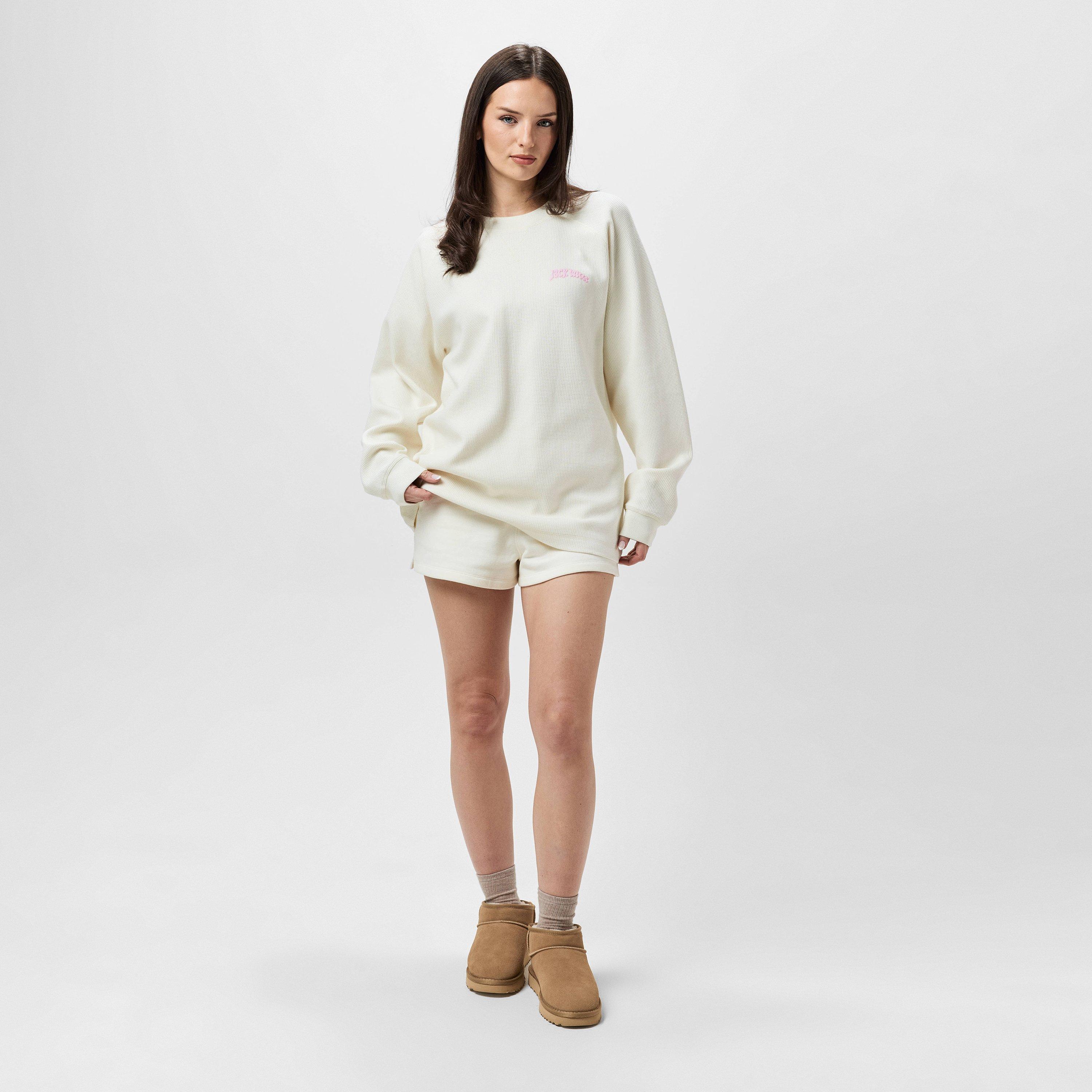 Bianco vintage - Jack Wills - Waffle Crew Sweatshirt - 4