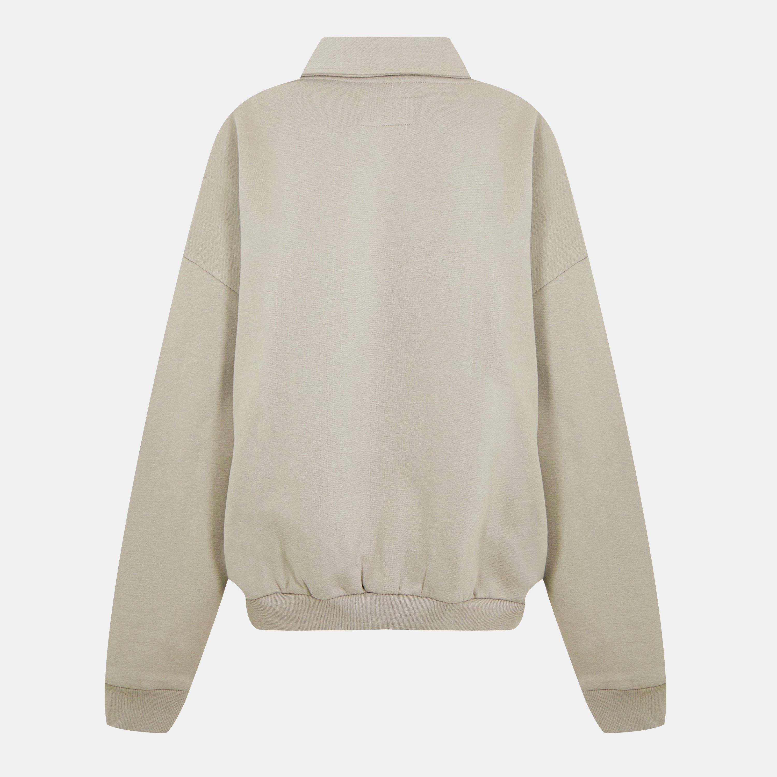 Taupe - Jack Wills - Graphic Crew Sweatshirt - 2