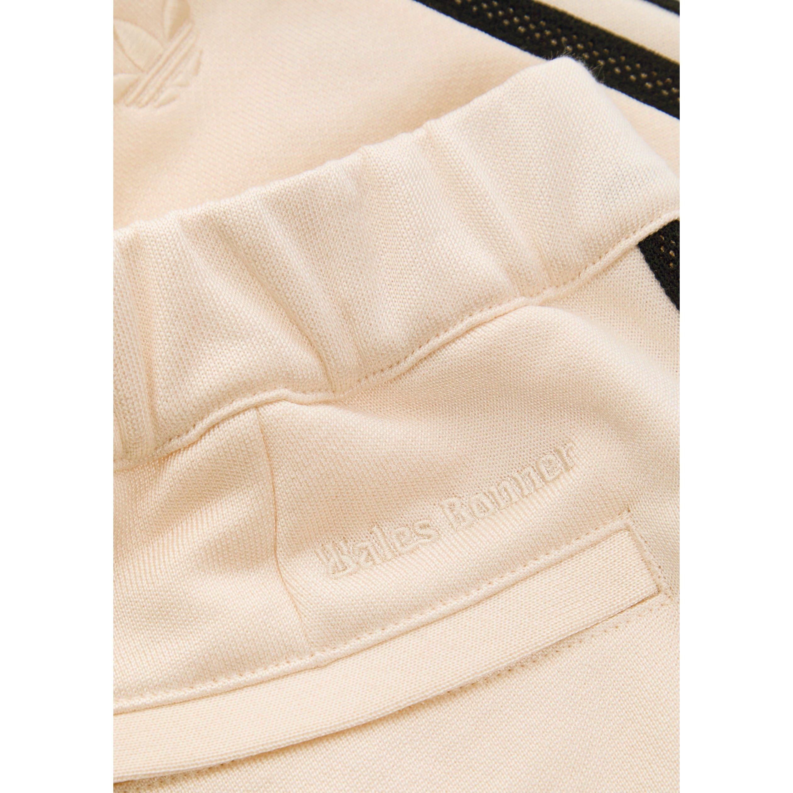 WHITE - adidas Originals - Women's Wales Bonner Cotton Open Hem Straight Leg Jogging Bottoms - 4