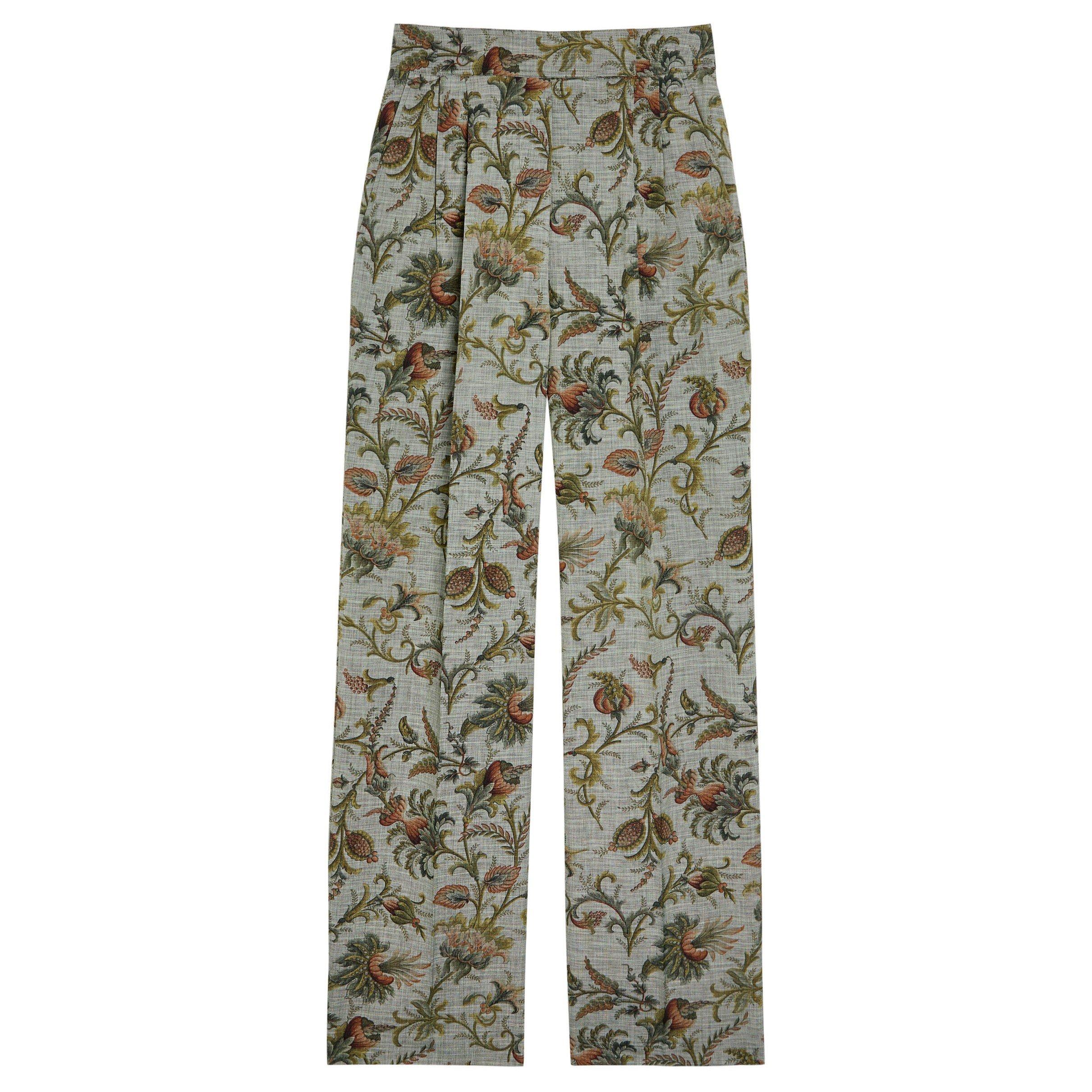 MULTICOLOURED 1 - Etro - PATTERNED WIDE LEG TROUSER