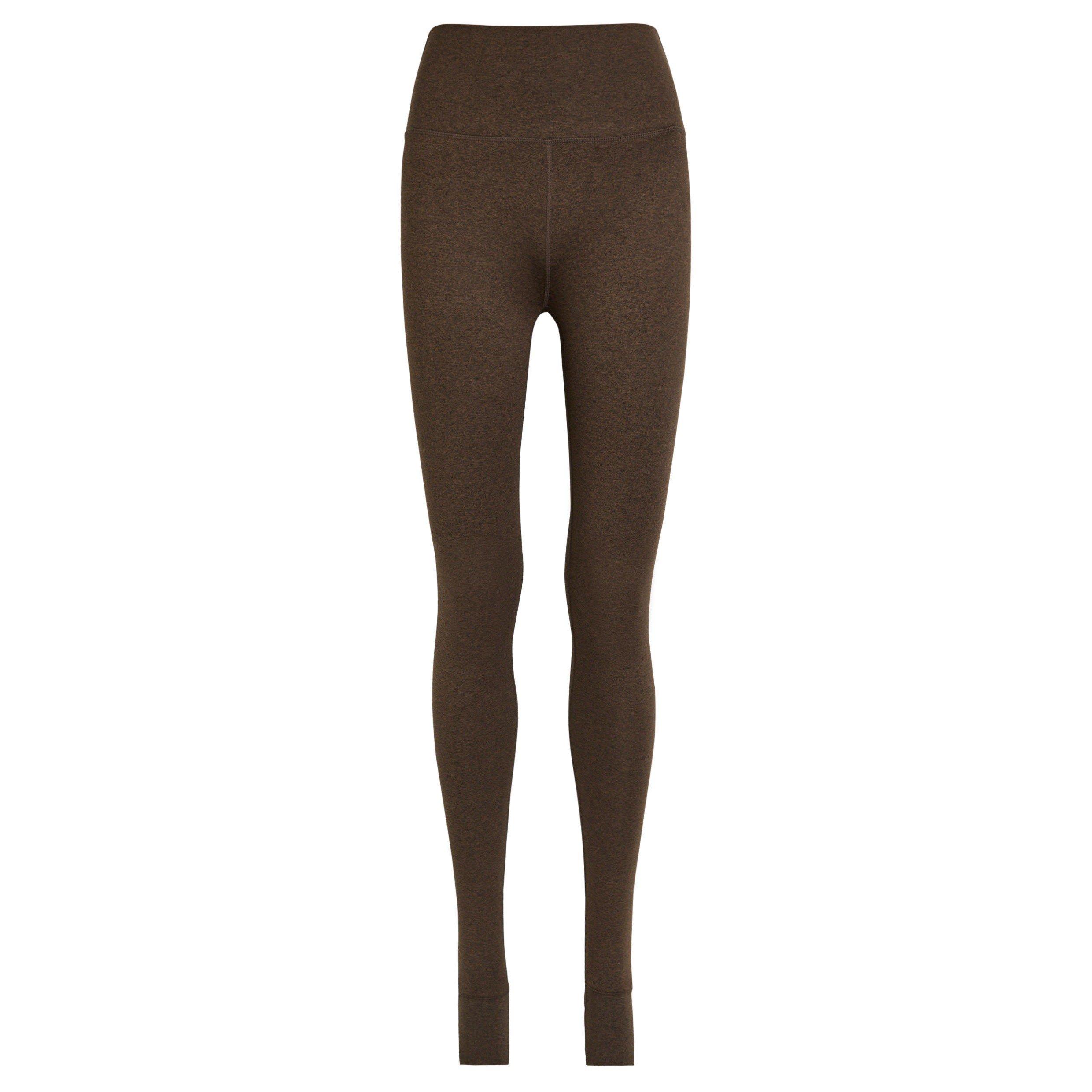 DARK BROWN - Varley - L Always Warm Stirrup Legging