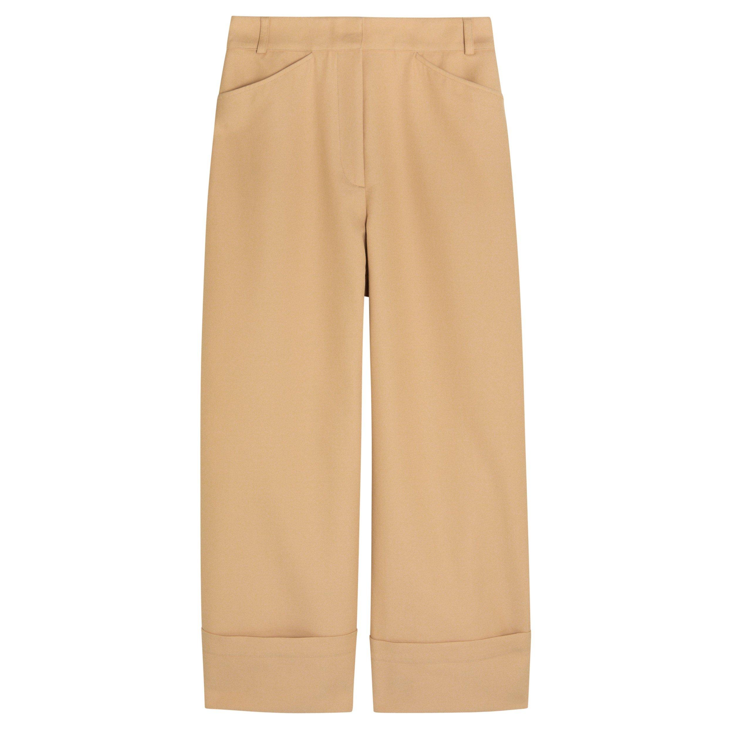 KHAKI - Another Tomorrow - WIDE CUFF PANT - 1