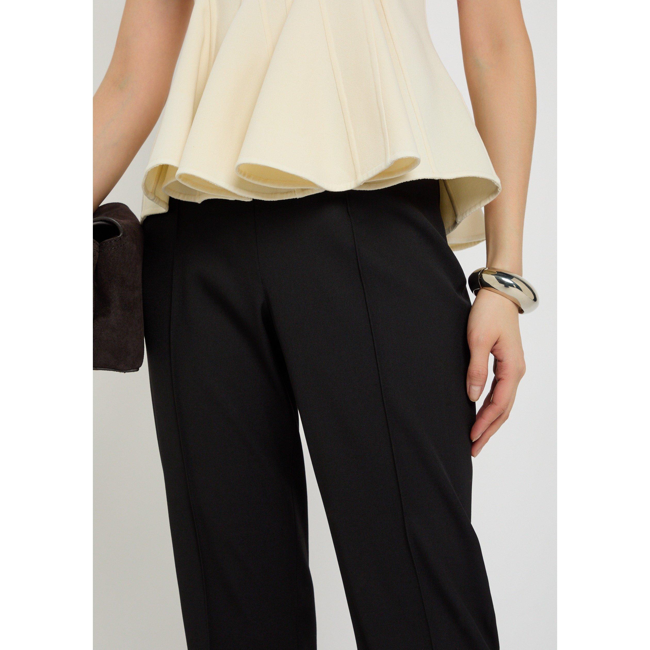 BLACK - Another Tomorrow - SLIM TROUSER - 4