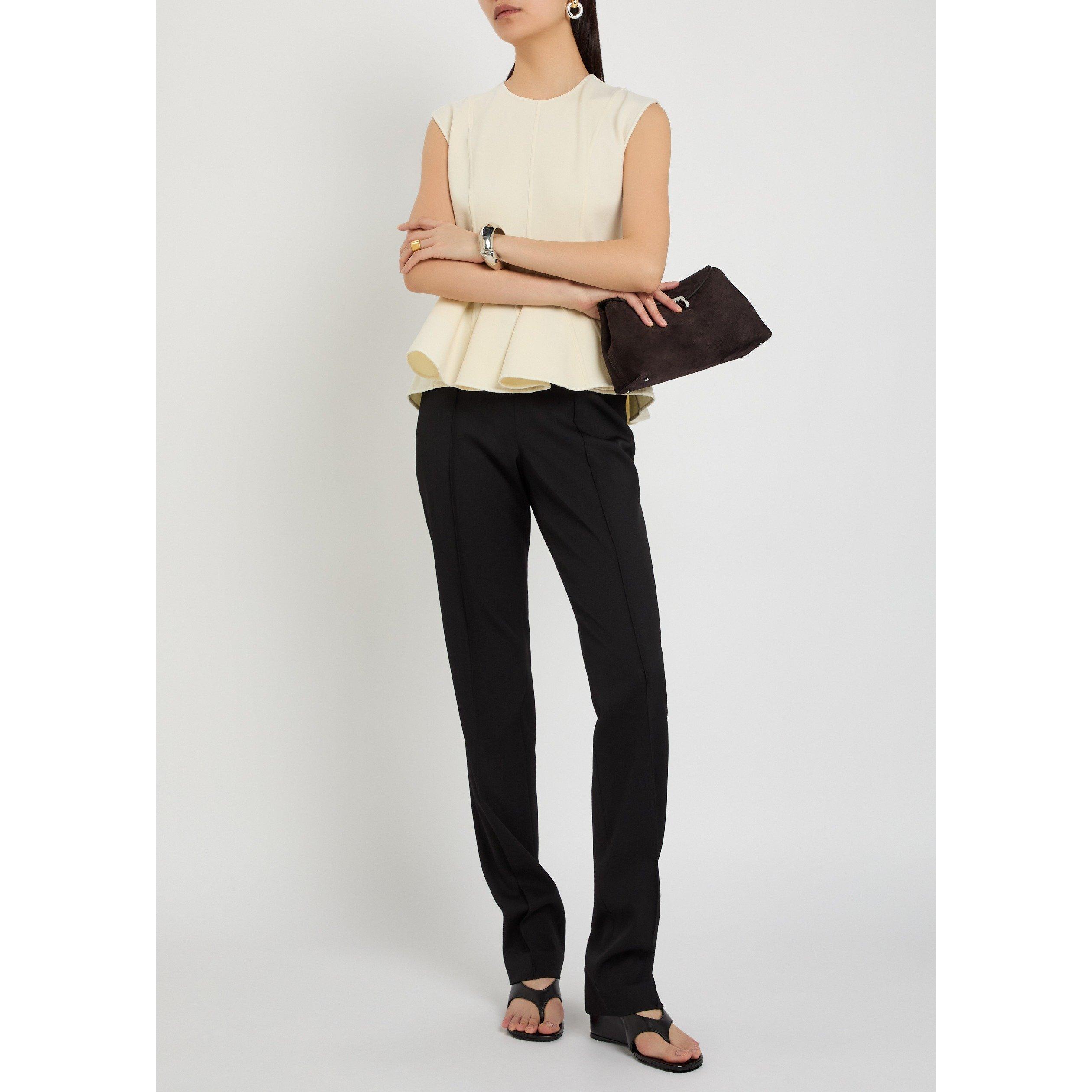 BLACK - Another Tomorrow - SLIM TROUSER - 5