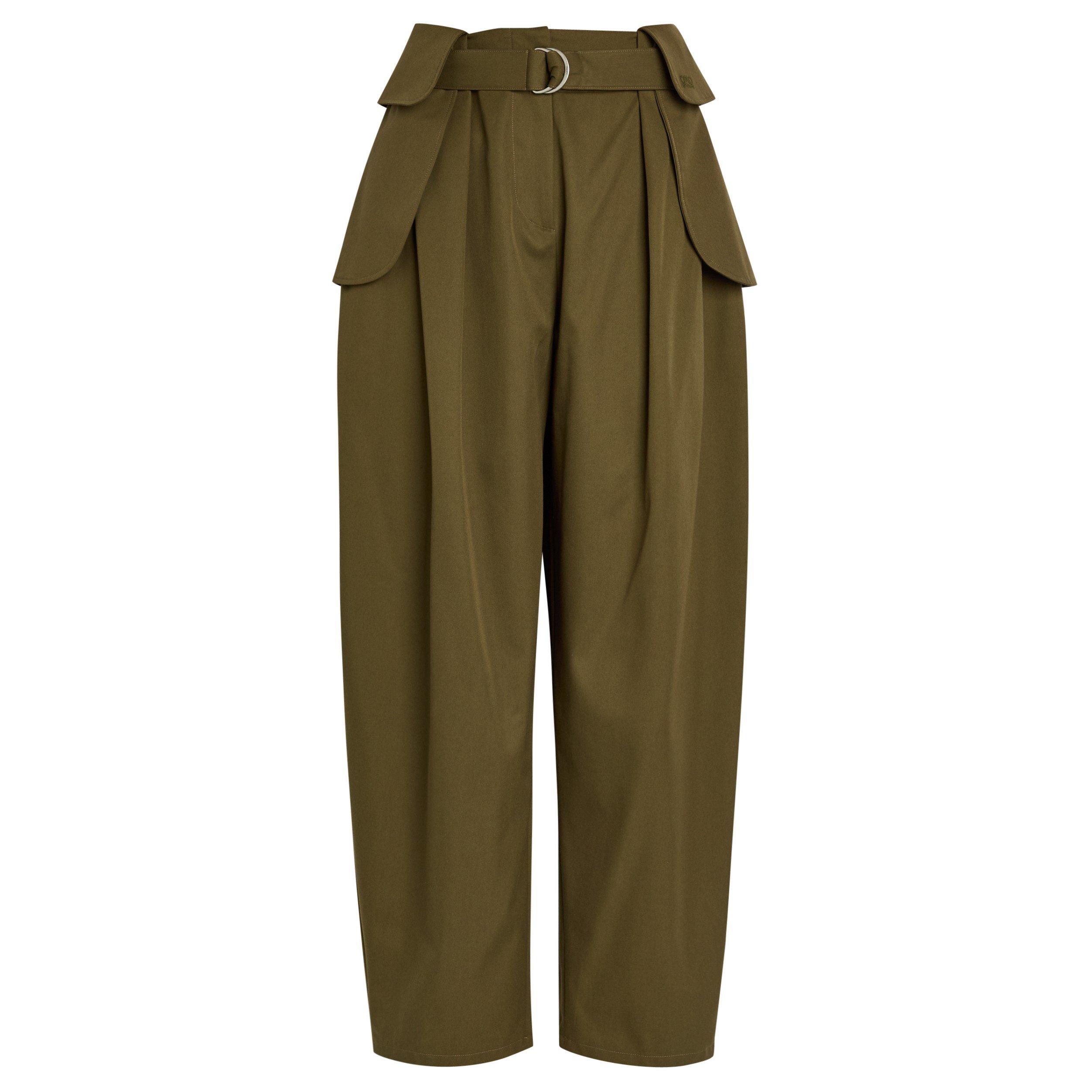 KHAKI - LOEWE - CARGO TROUSERS - 1