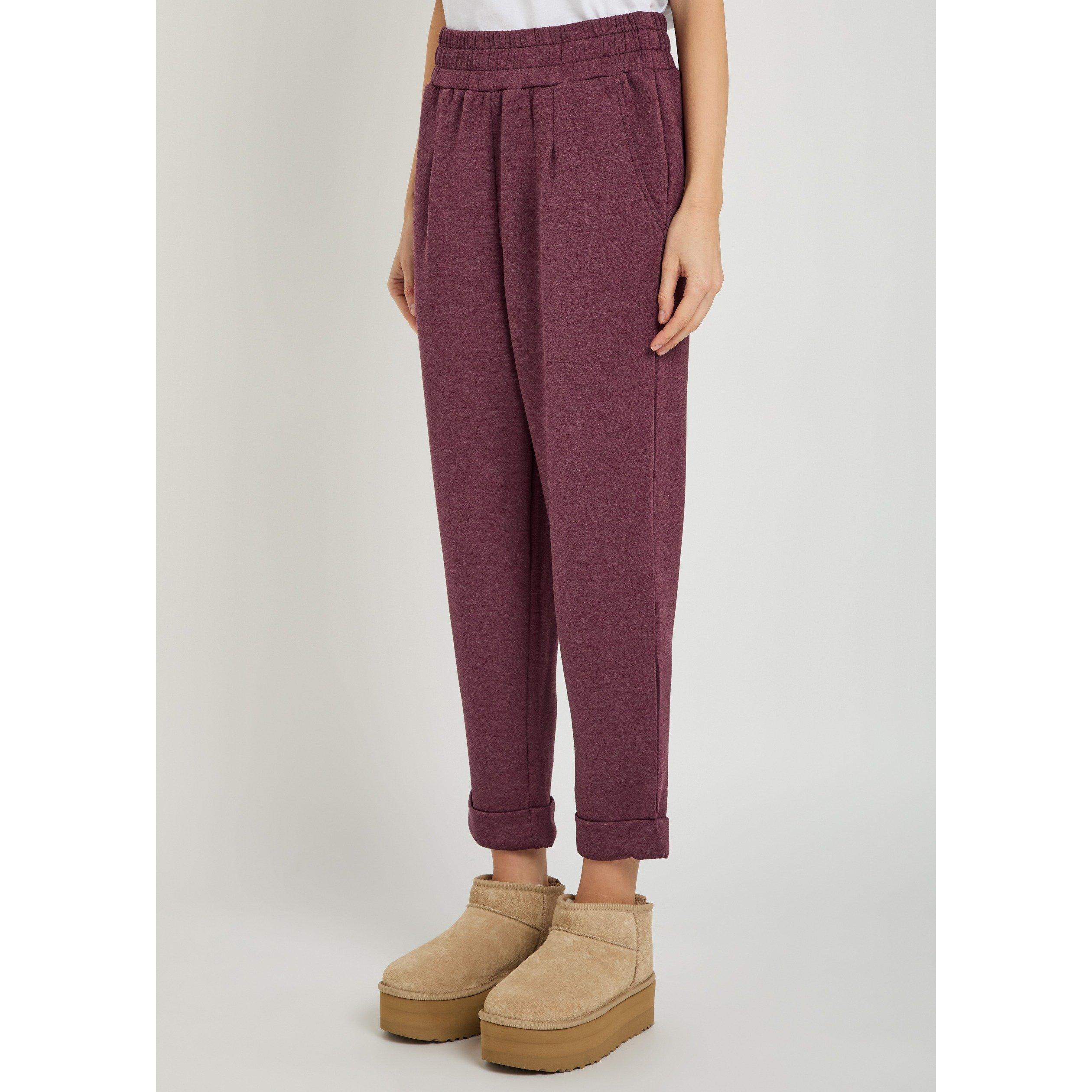 BURGUNDY - Varley - SP The Rolled Cuff Pant 25 - 2