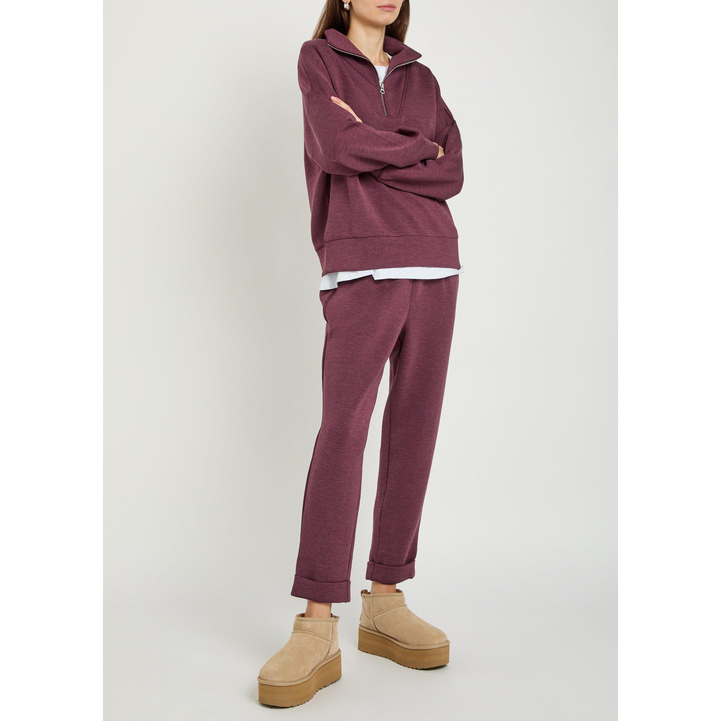 BURGUNDY - Varley - SP The Rolled Cuff Pant 25 - 5