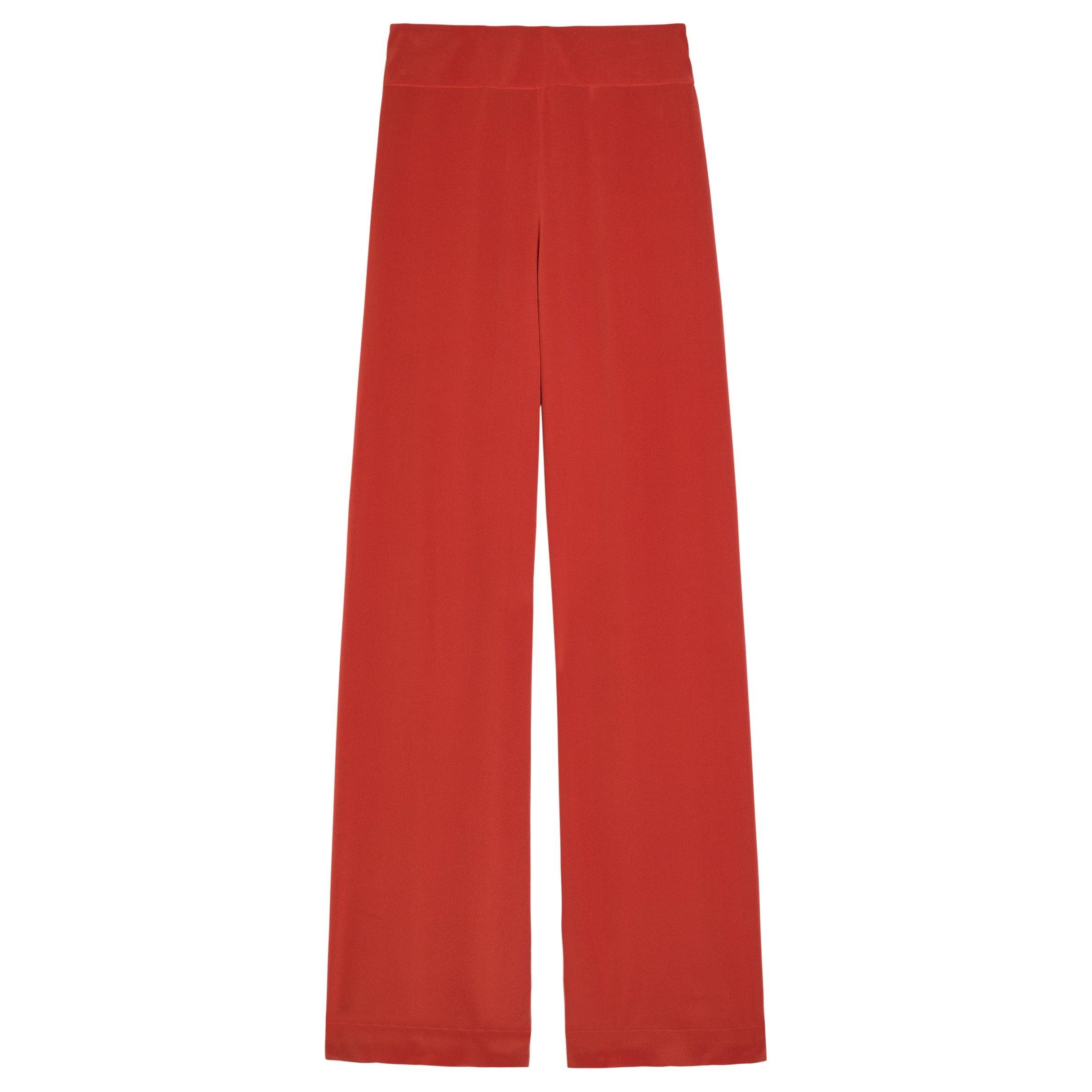 RED - Joseph - RIHANI-PANT-CREPE DE SOIE