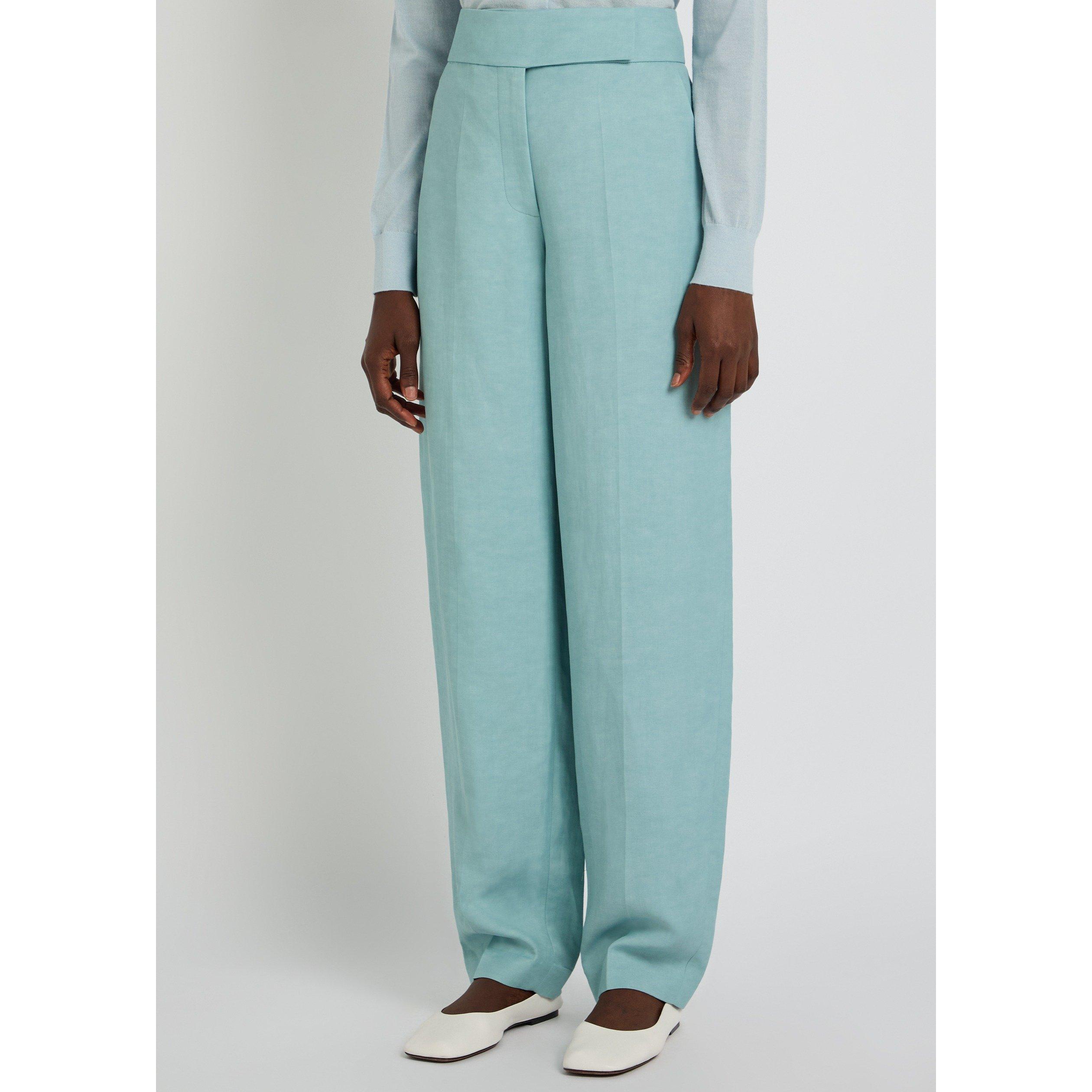 LIGHT BLUE - Joseph - AIX-PANT-LIGHT LINEN BLEND - 2