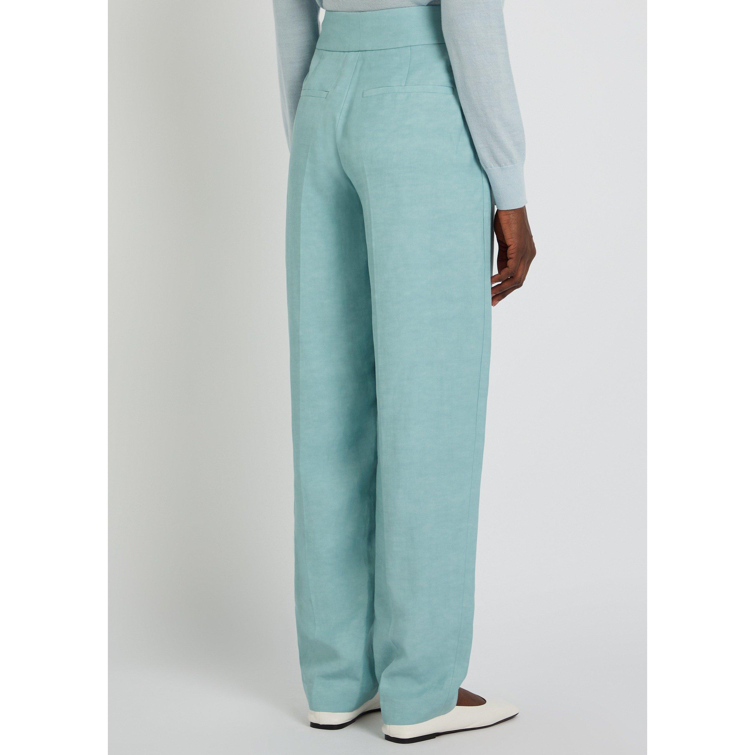 LIGHT BLUE - Joseph - AIX-PANT-LIGHT LINEN BLEND - 3