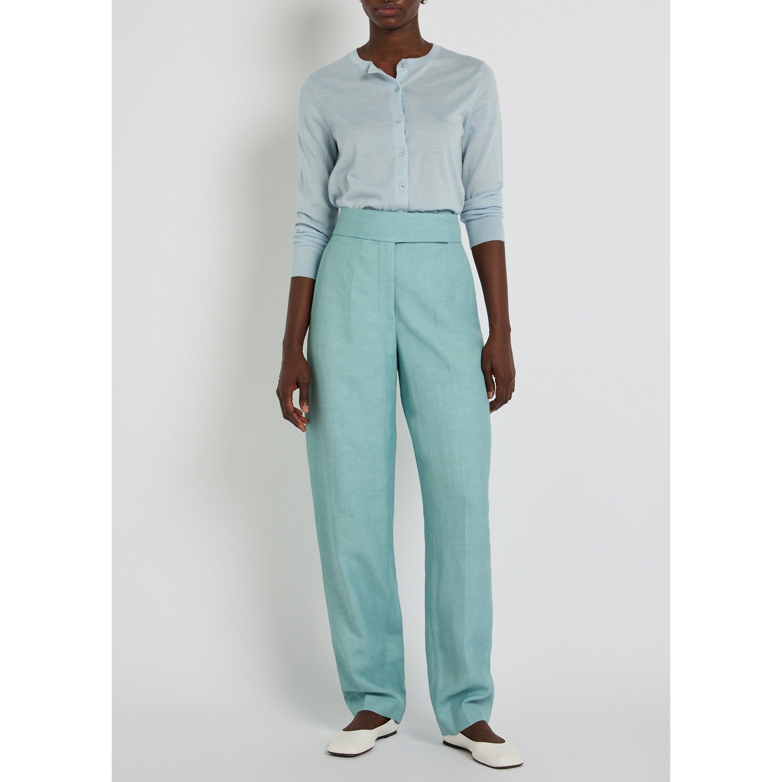 LIGHT BLUE - Joseph - AIX-PANT-LIGHT LINEN BLEND - 5