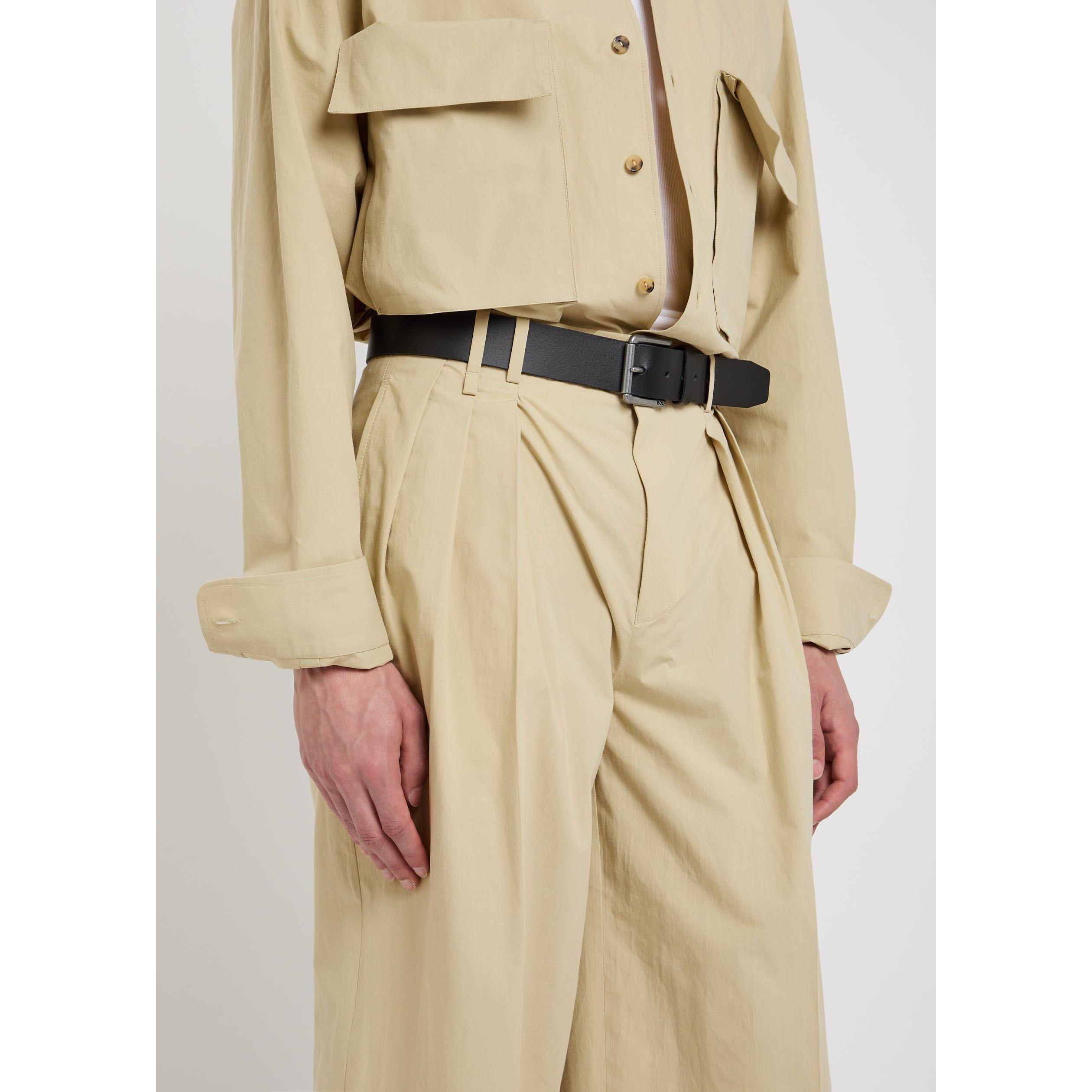 OFF WHITE - Calvin Klein - Men's Baxter Wide-Leg Trousers - 4