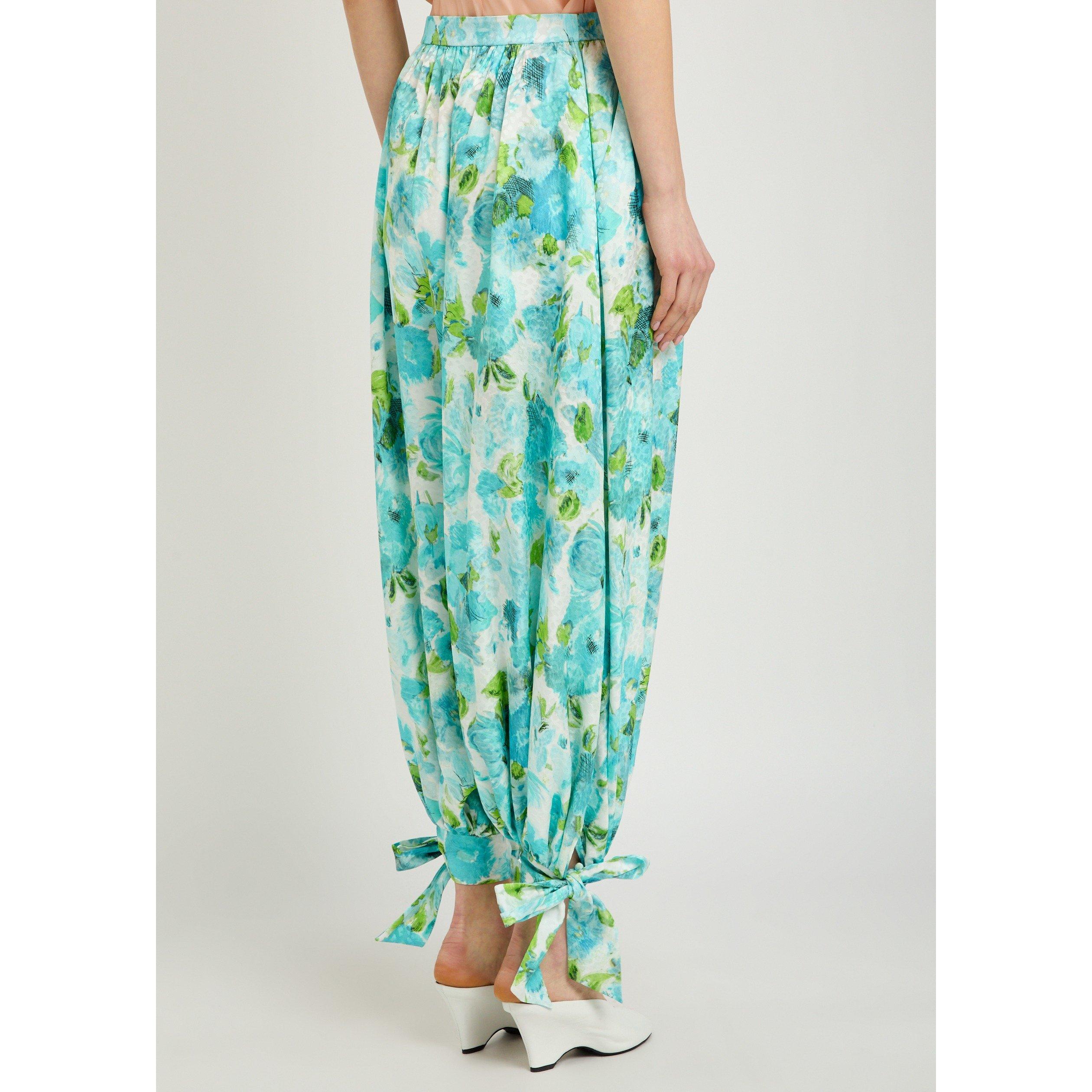 BLUE AND OTHER - Chloe - Women's Silk Tapered Trousers - 3