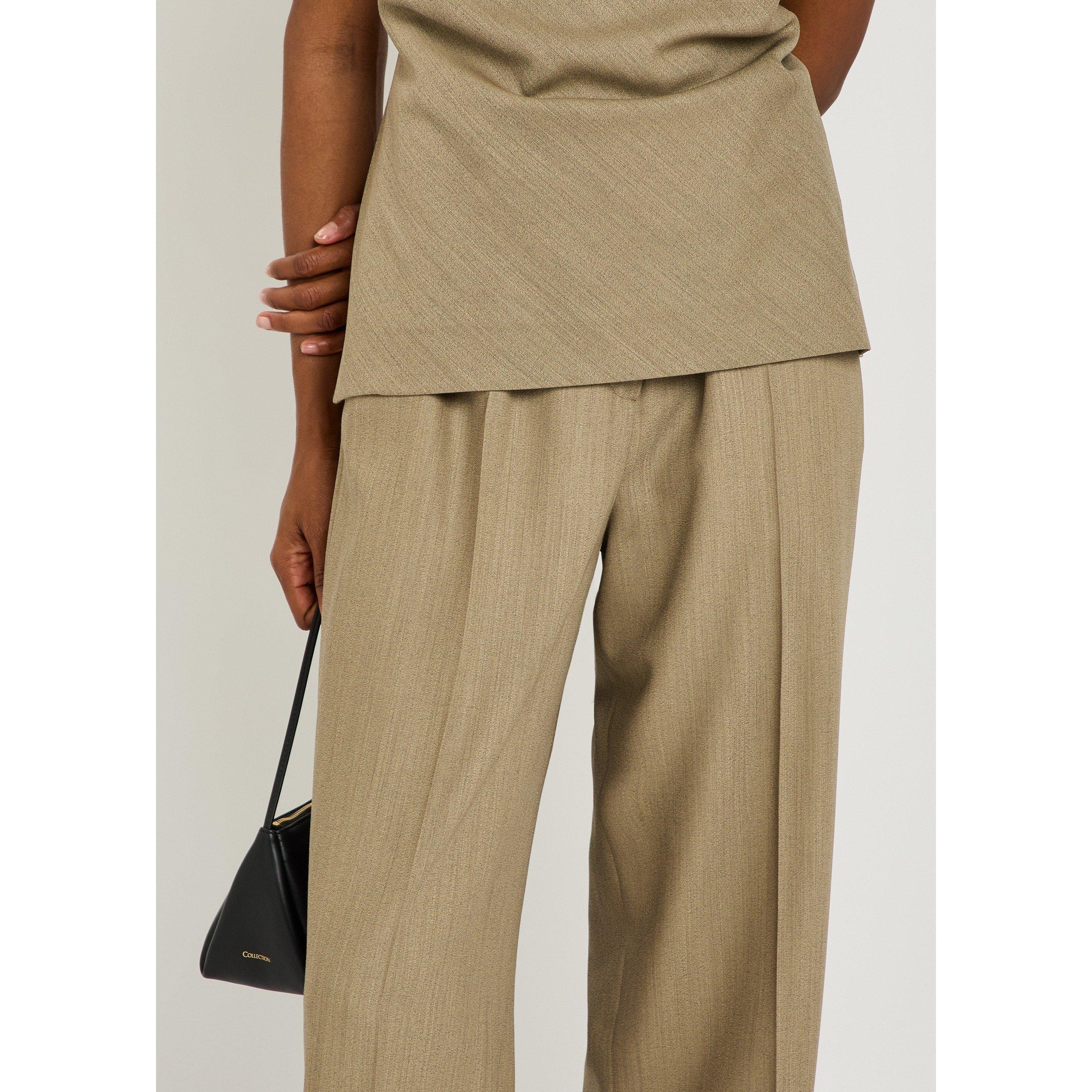 LIGHT BROWN - Calvin Klein - FERNANDA WOMENS TROUSERS - 4