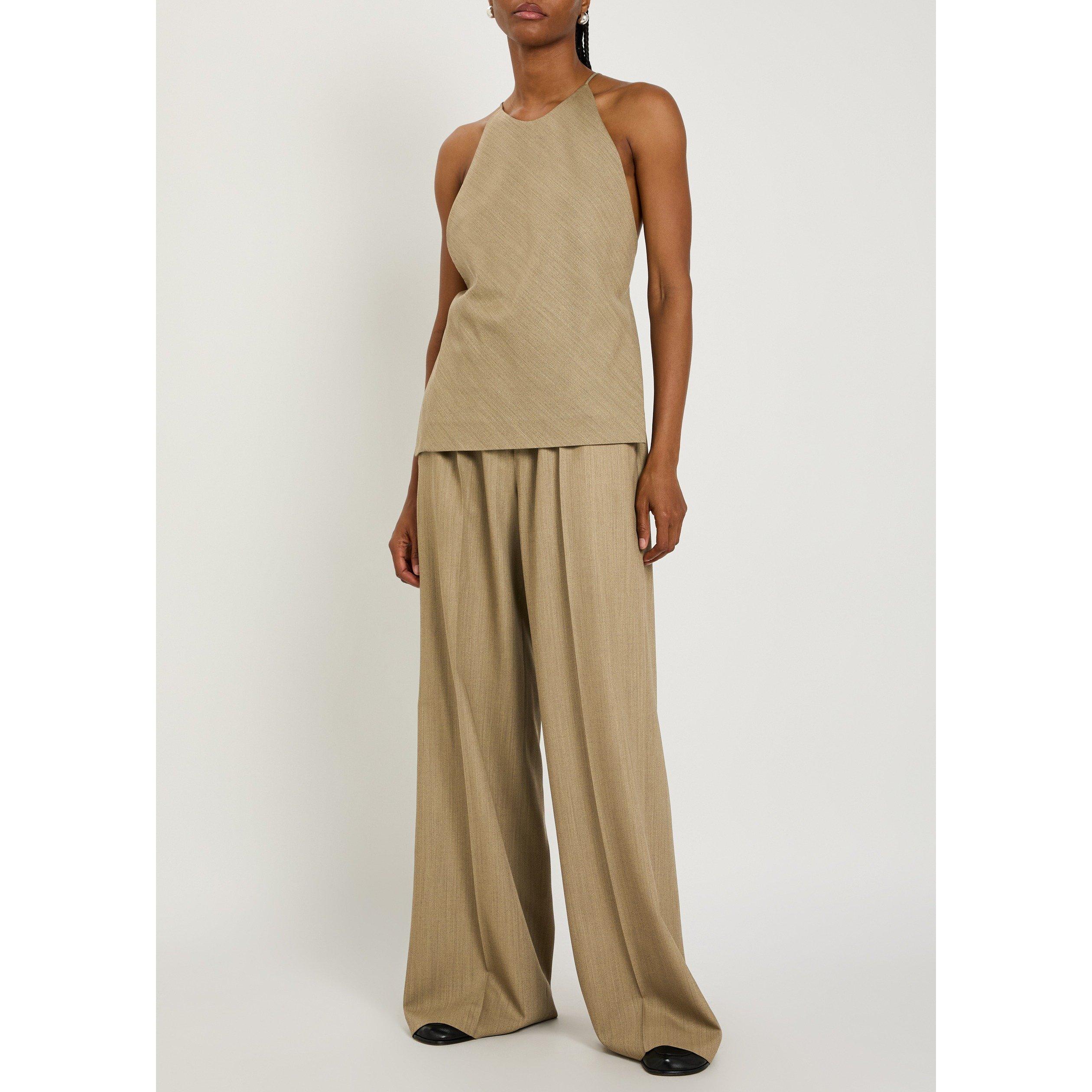 LIGHT BROWN - Calvin Klein - FERNANDA WOMENS TROUSERS - 5