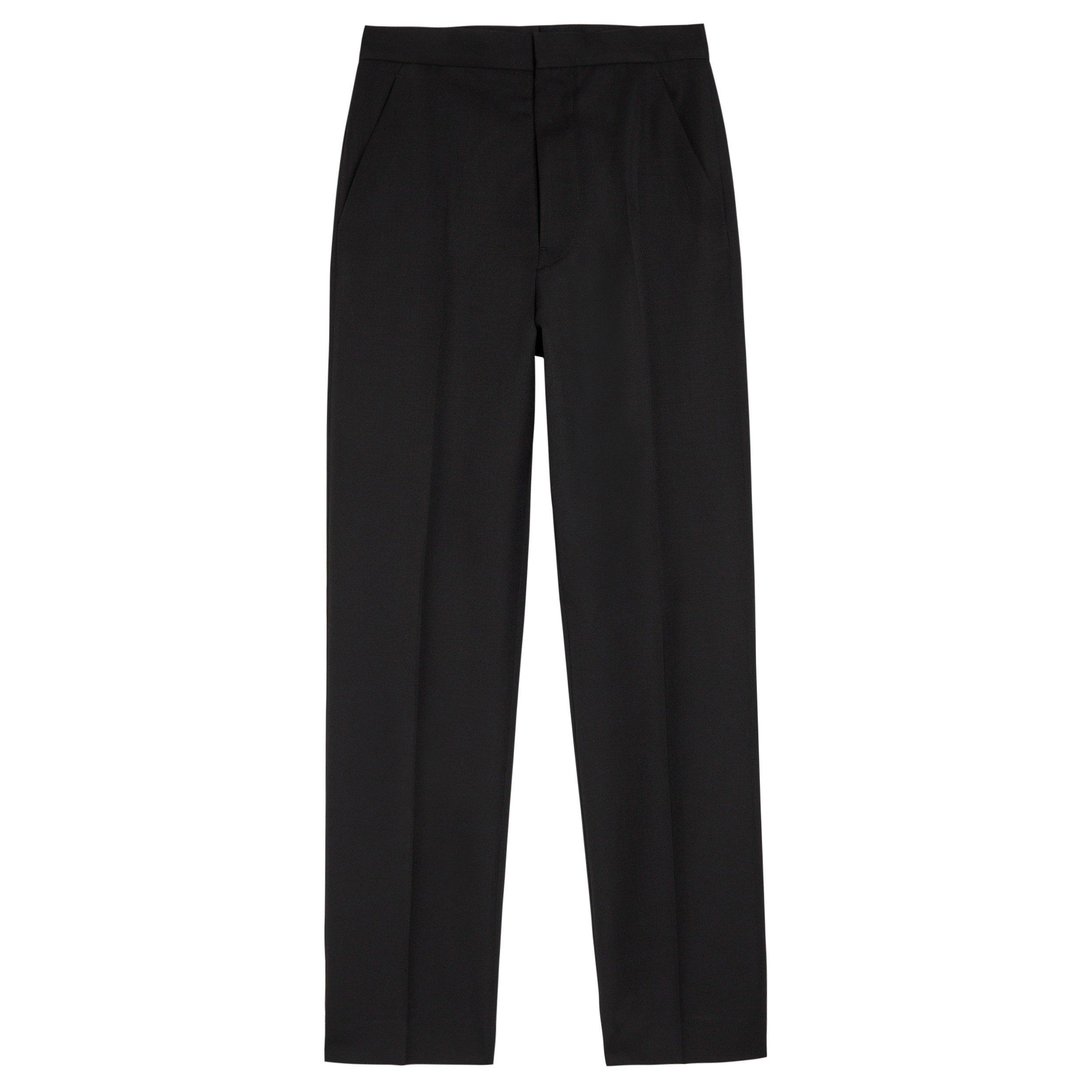 BLACK - Maison Margiela - Women's Virgin Wool Tapered Trousers - 1