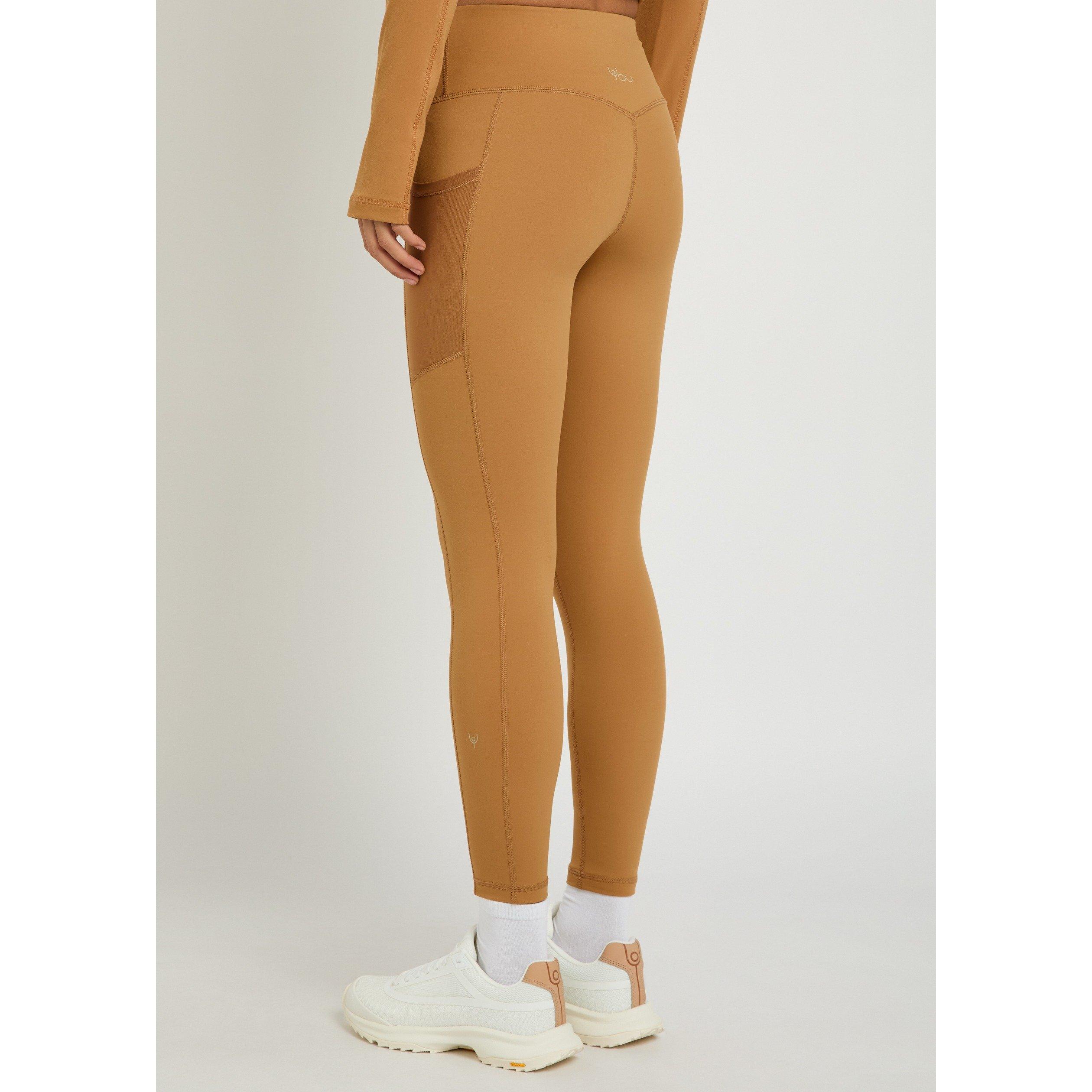 LIGHT BROWN - Now You Live - Women's Walton 7/8 Skinny-Fit Leggings - 3
