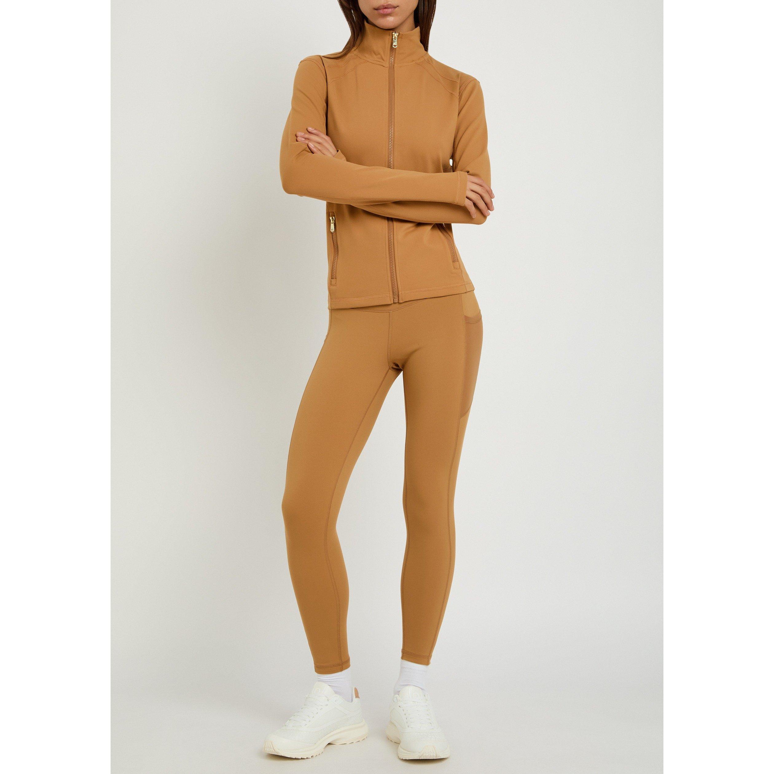 LIGHT BROWN - Now You Live - Women's Walton 7/8 Skinny-Fit Leggings - 5