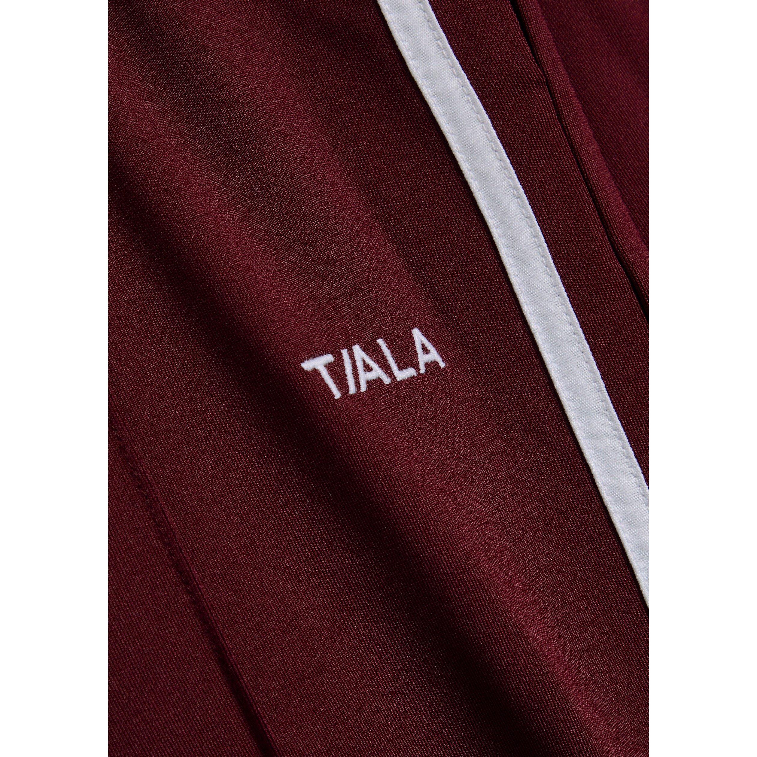 DARK RED - TALA - TR STRIPE STRAIGHT LEG JOGGER - 4