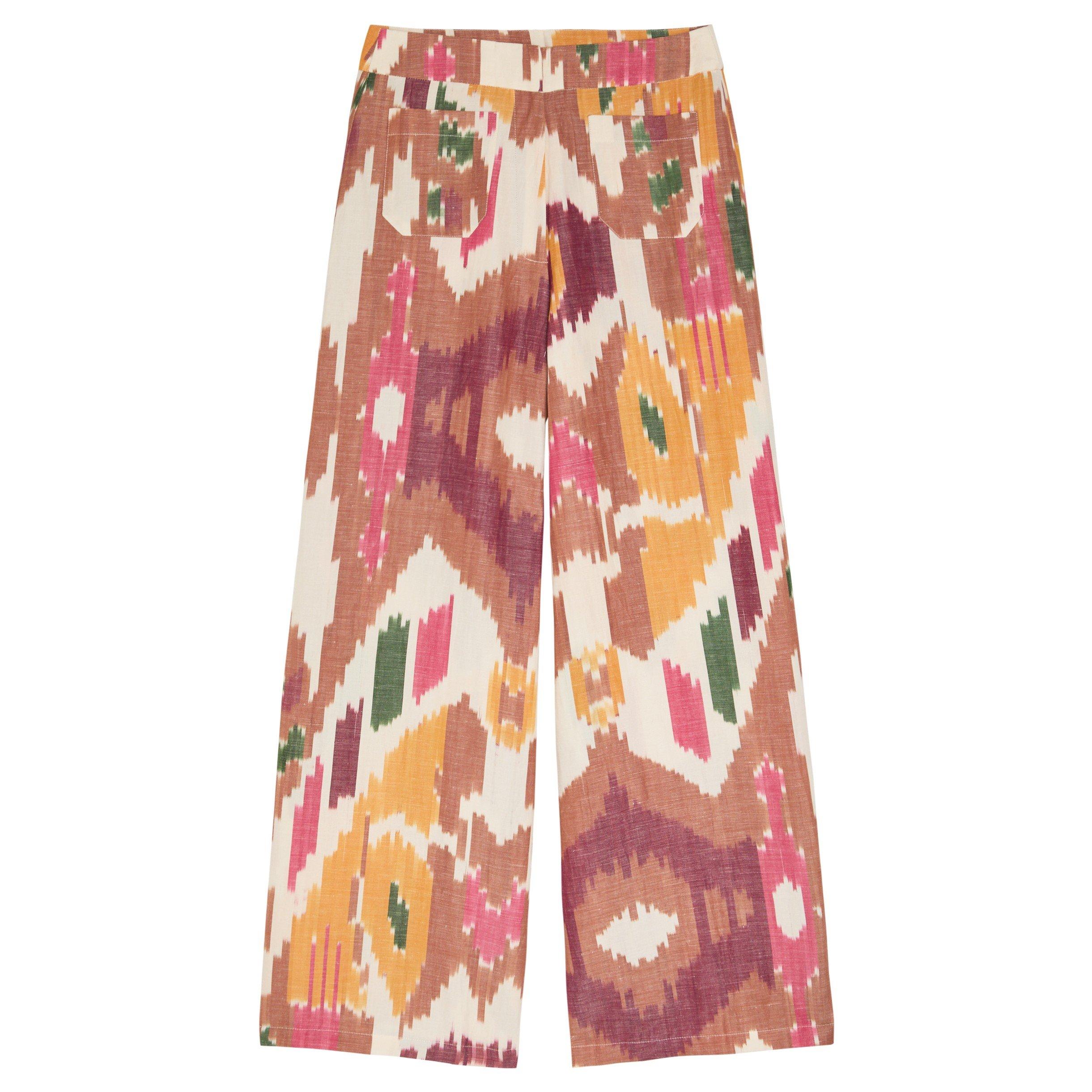 PINK AND OTHER - Emporio Sirenuse - TR ADELE WATERCOLOR IKAT TROUS