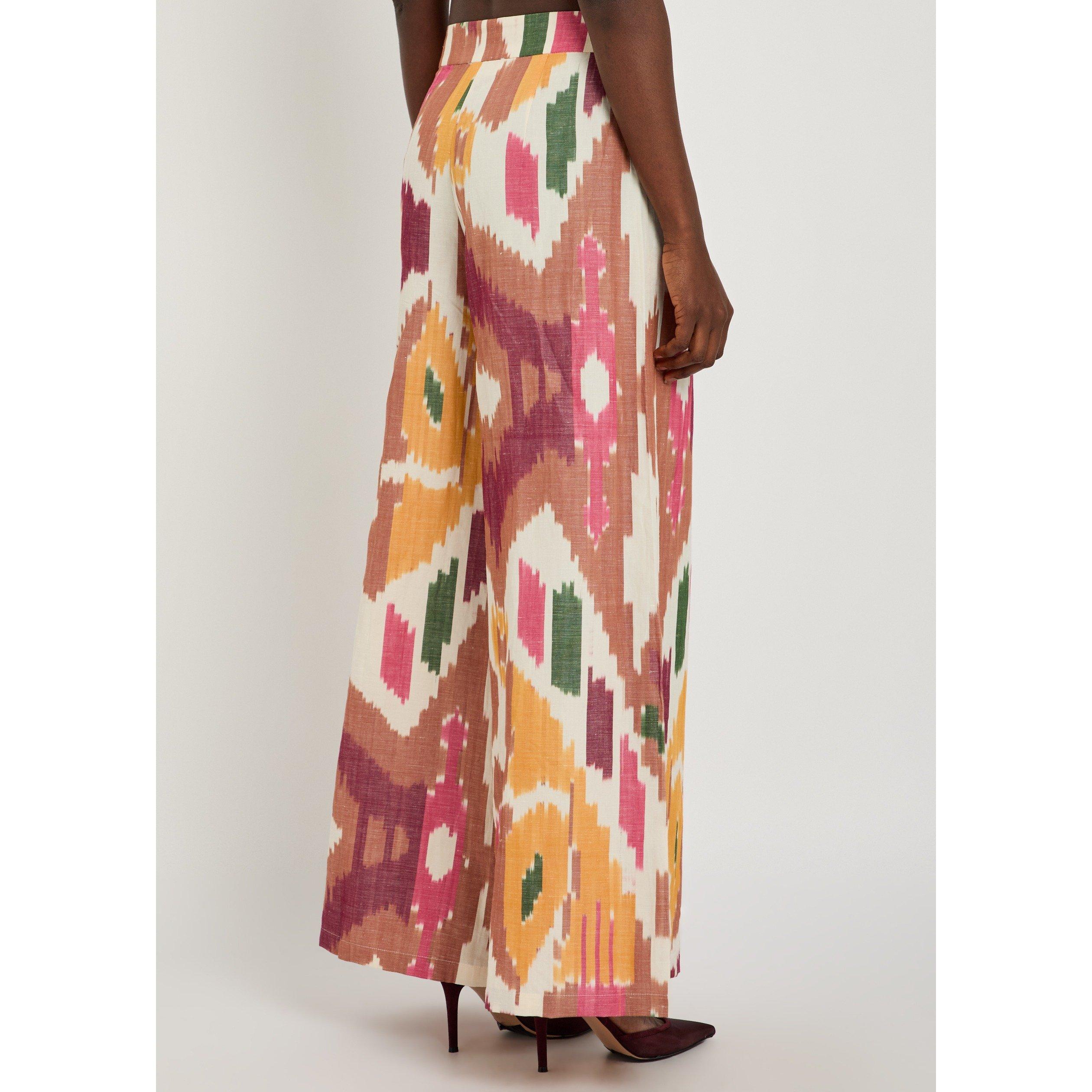 PINK AND OTHER - Emporio Sirenuse - TR ADELE WATERCOLOR IKAT TROUS - 3