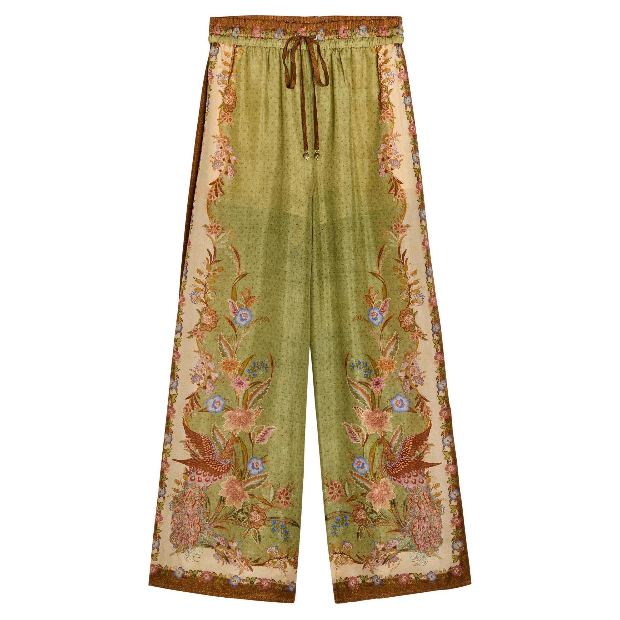 KHAKI - Zimmermann - Indra Relaxed Pant