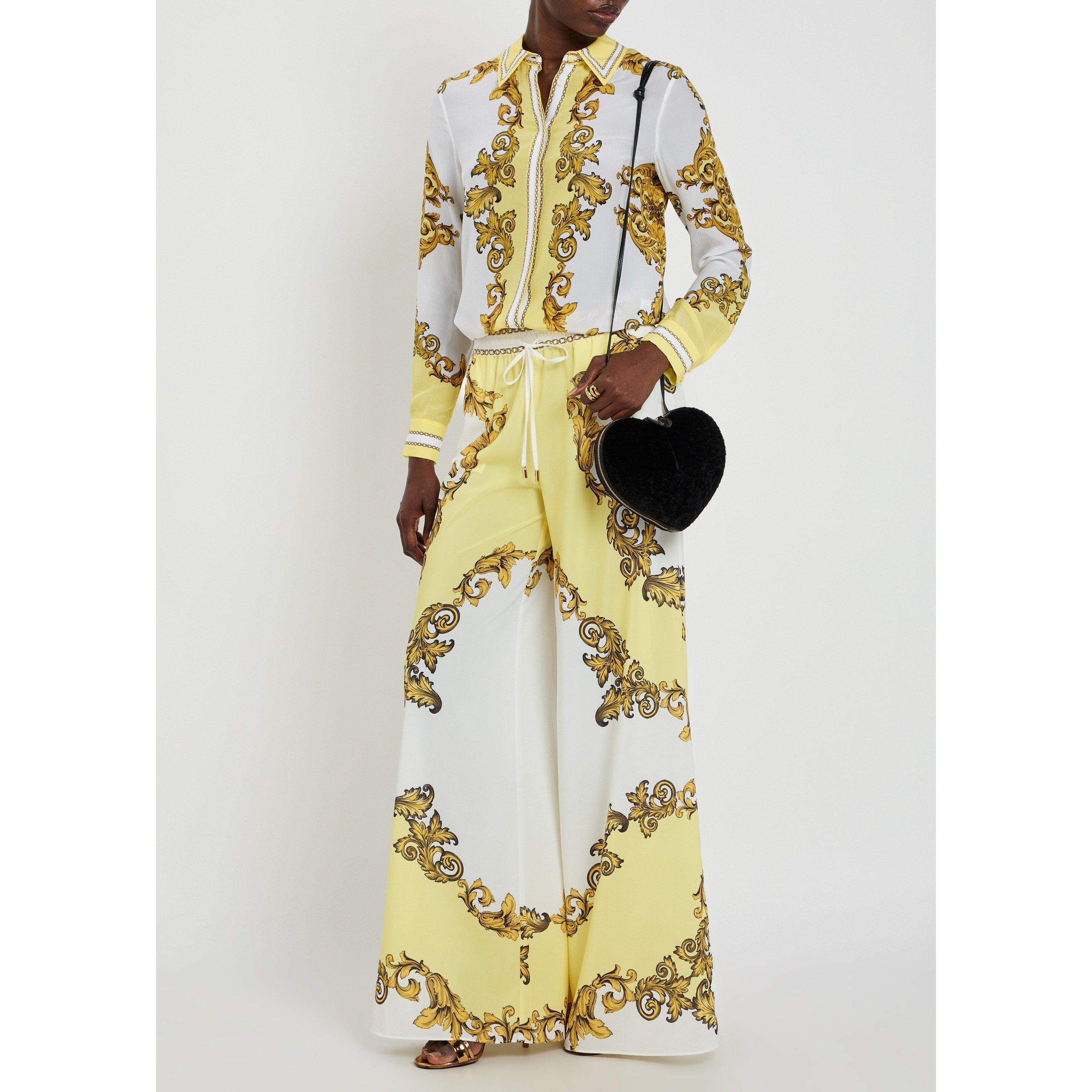 YELLOW AND OTHE - Alice And Olivia - TR Ojai Wide Leg Pants - 5