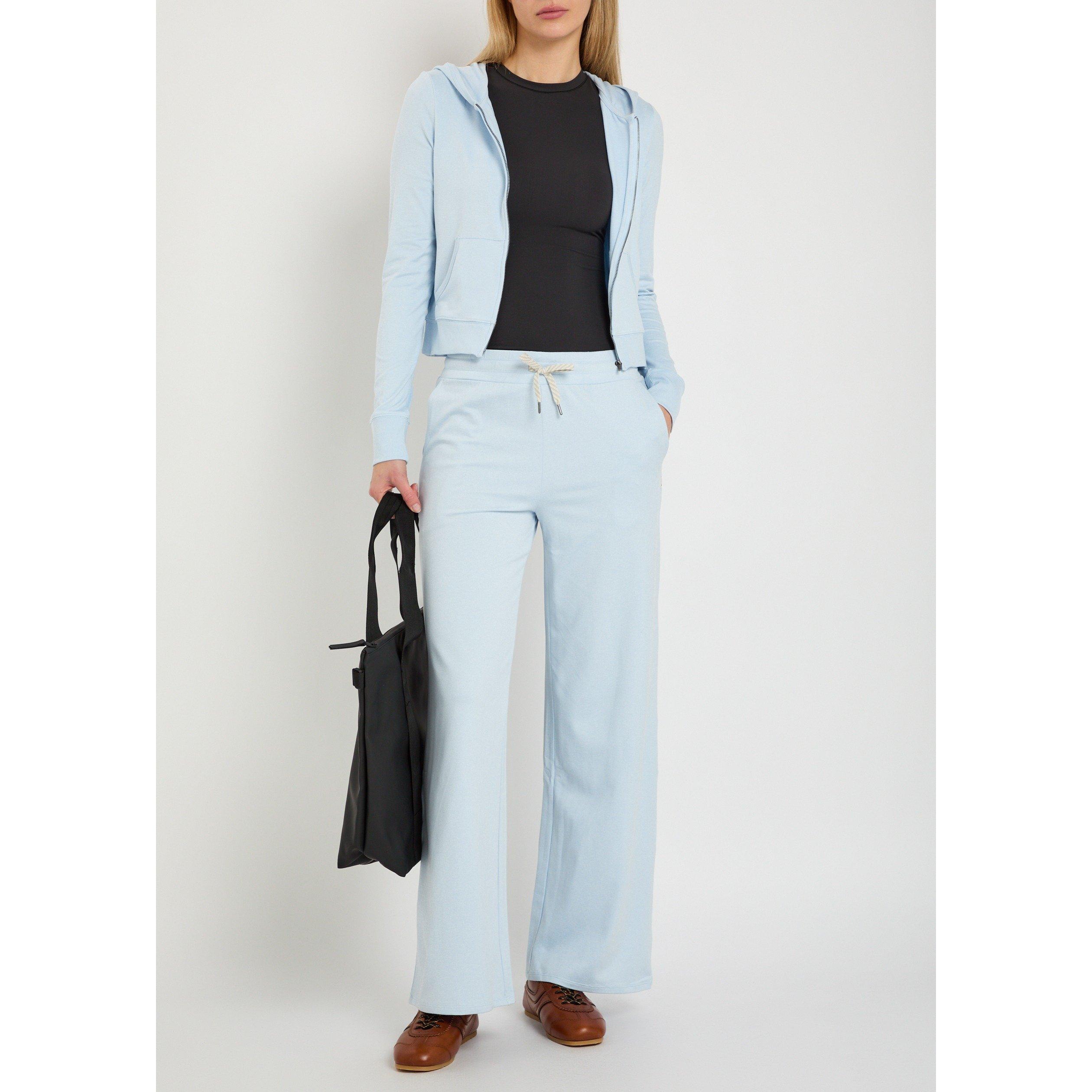 LIGHT BLUE - Vuori - Women's Halo Essential Wide-Leg Joggers - 5
