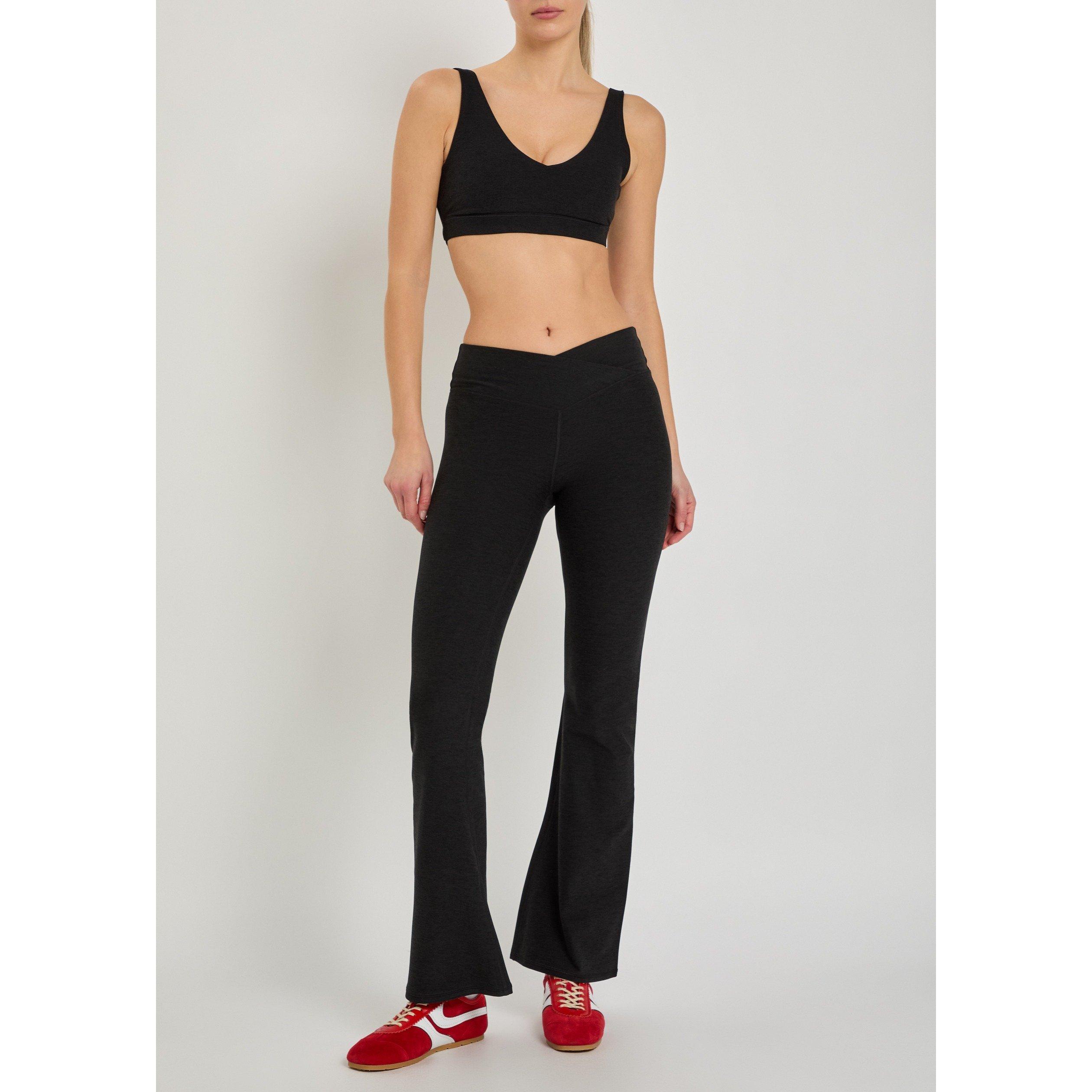 BLACK - Vuori - Women's Elevation Rhythm Flare High-Waisted Leggings - 5