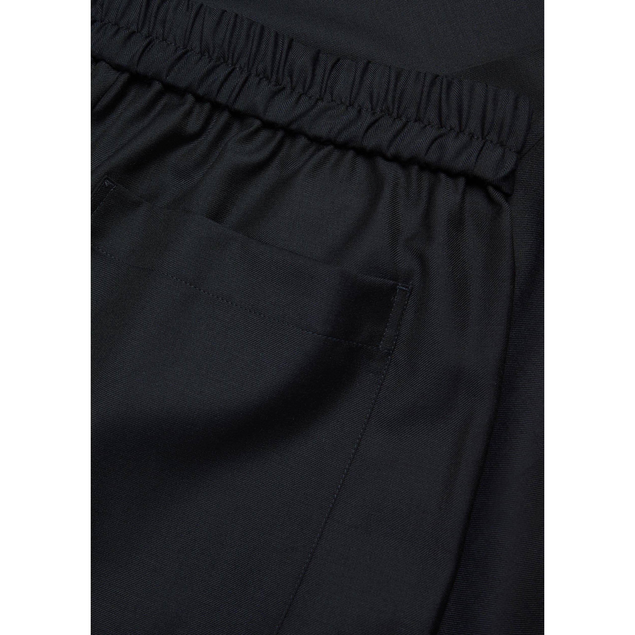 NAVY - Officine Generale - Men's Wool Relaxed-Fit Wide-Leg Trousers - 4