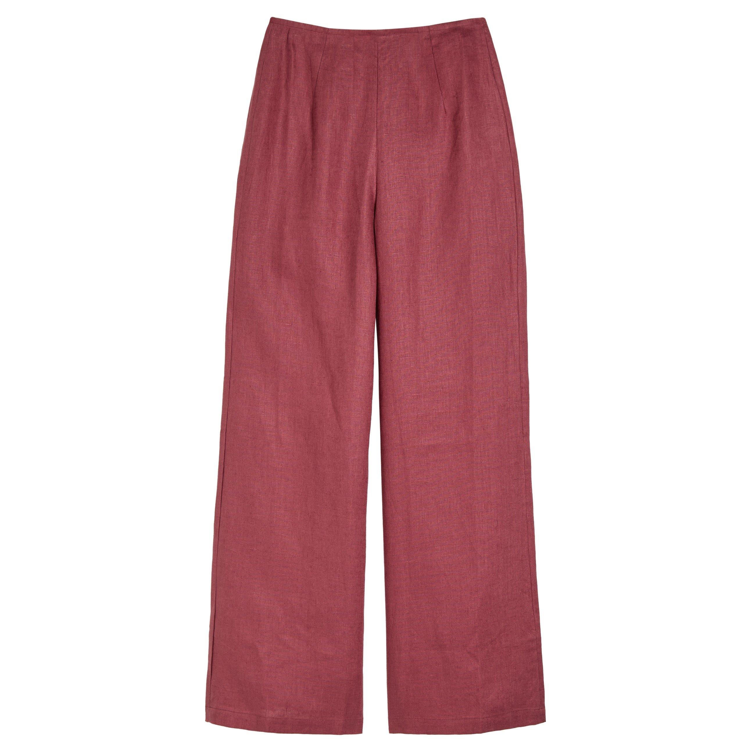 DARK PINK - Faithfull The Brand - SYNA PANT - 1