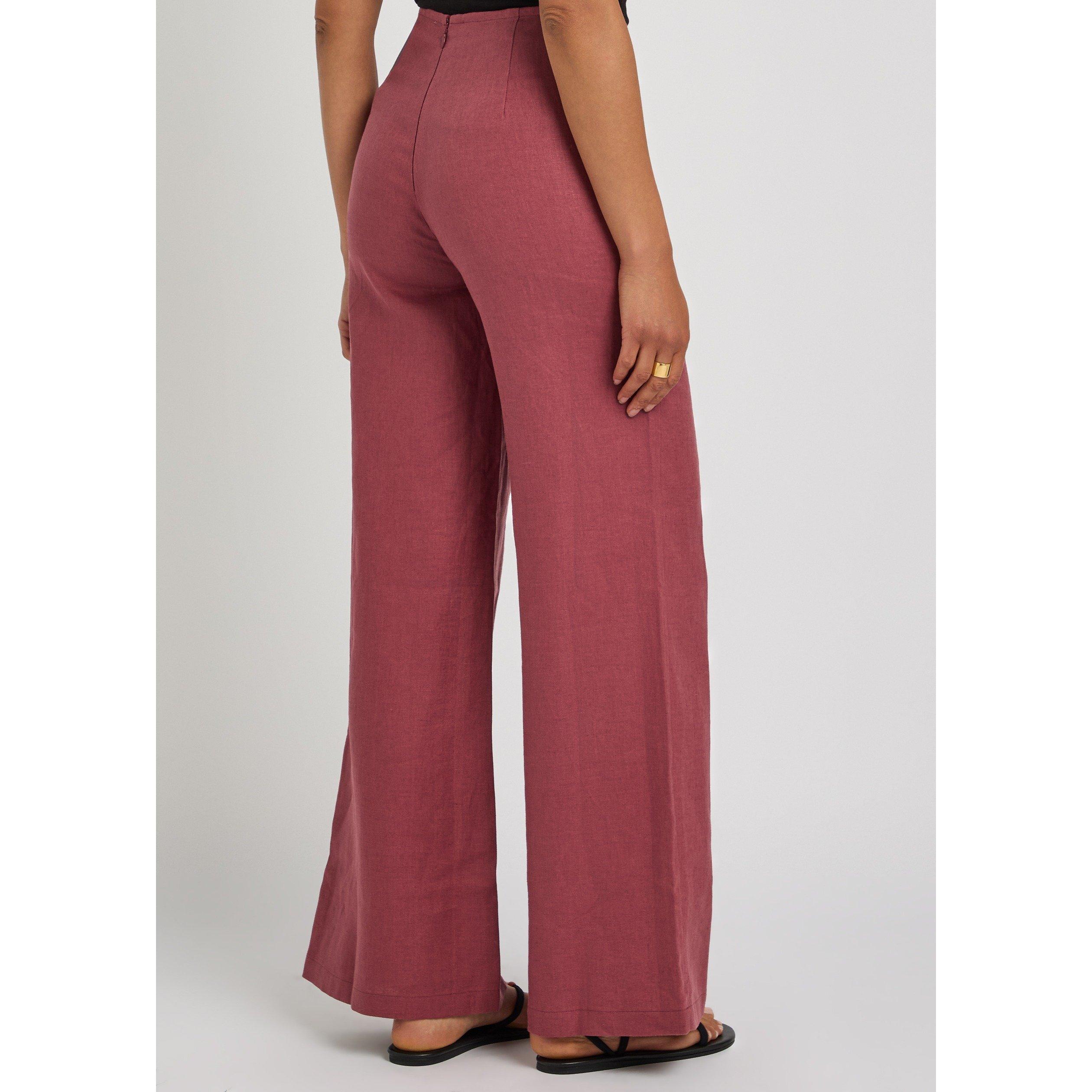 DARK PINK - Faithfull The Brand - SYNA PANT - 3