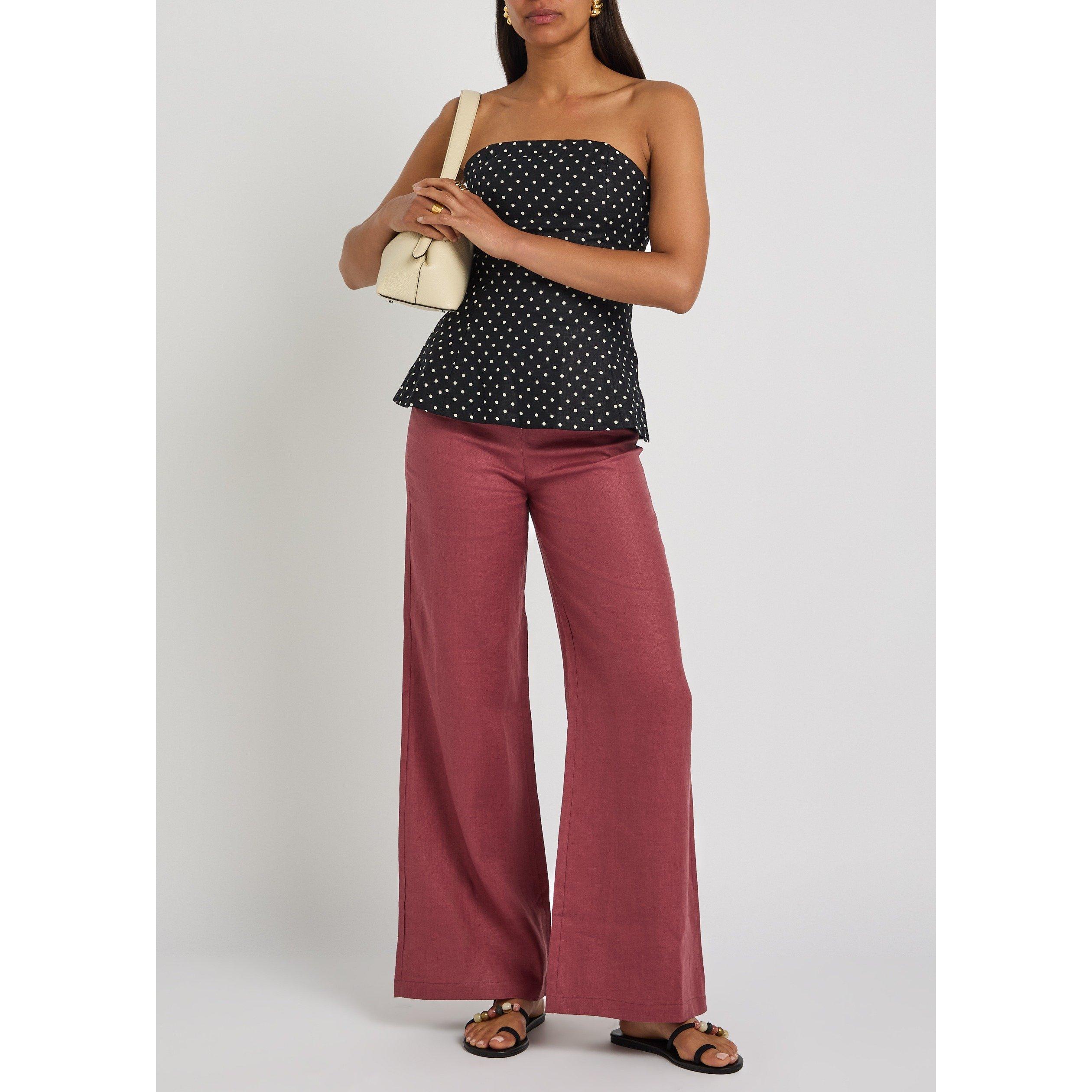 DARK PINK - Faithfull The Brand - SYNA PANT - 5