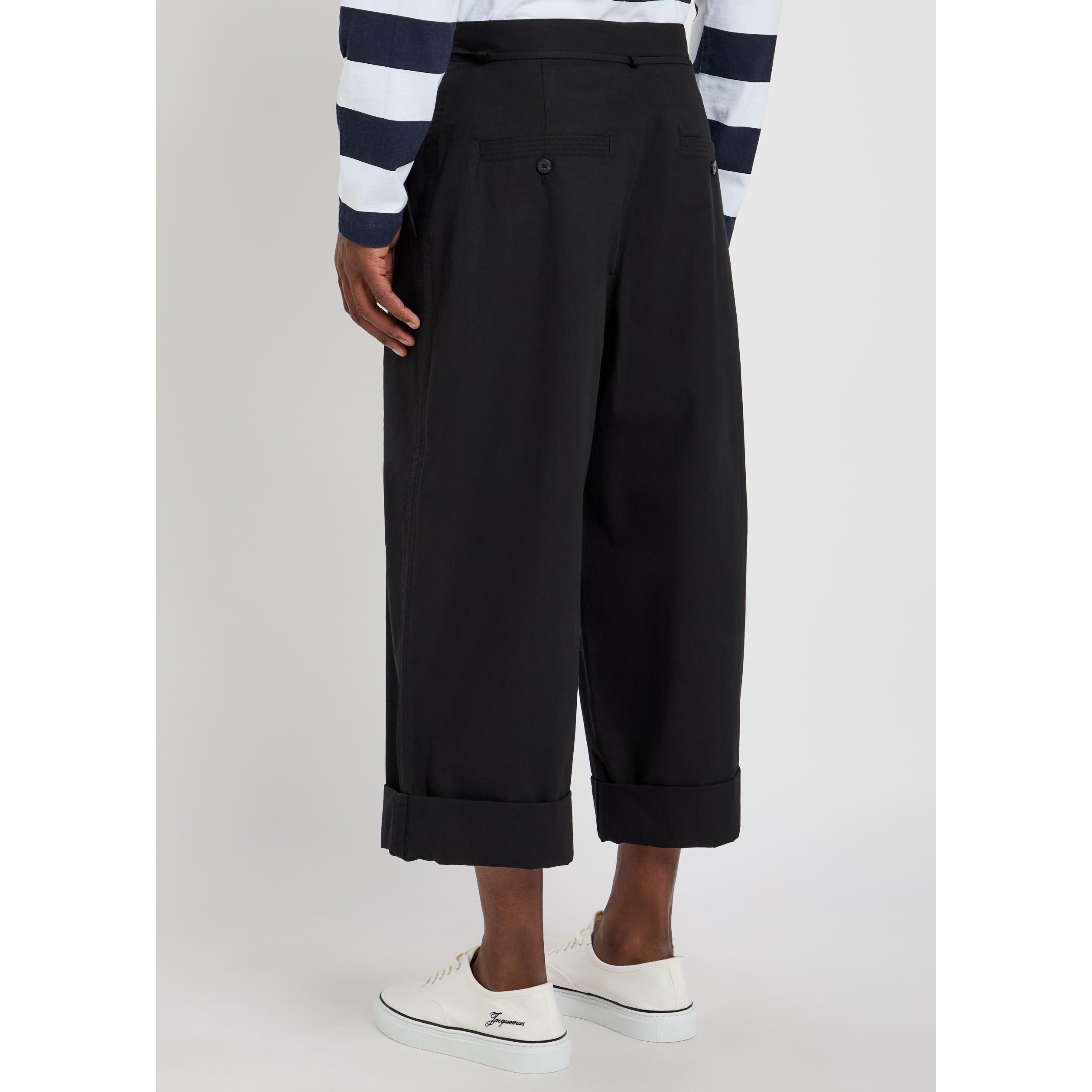 BLACK - Jacquemus - JAC LE PANTALON MARIN - 3