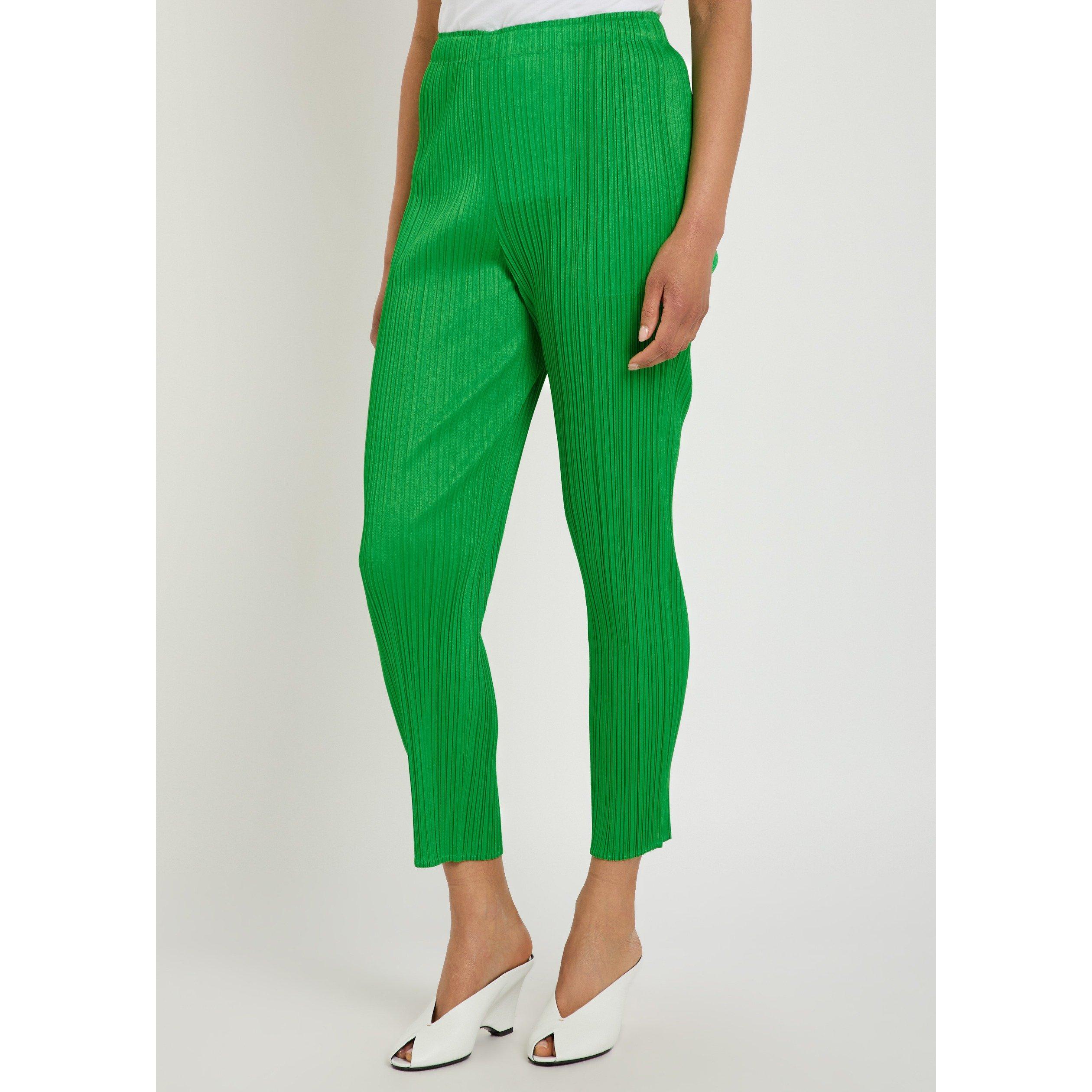 GREEN - Issey Miyake - PANTS - MONTHLY COLOURS APRIL - 2