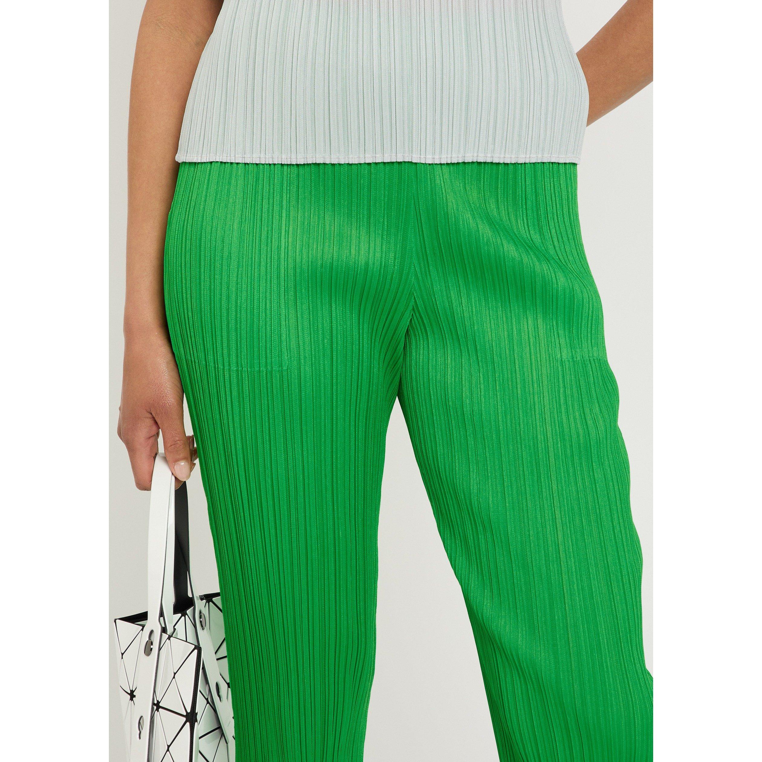 GREEN - Issey Miyake - PANTS - MONTHLY COLOURS APRIL - 4