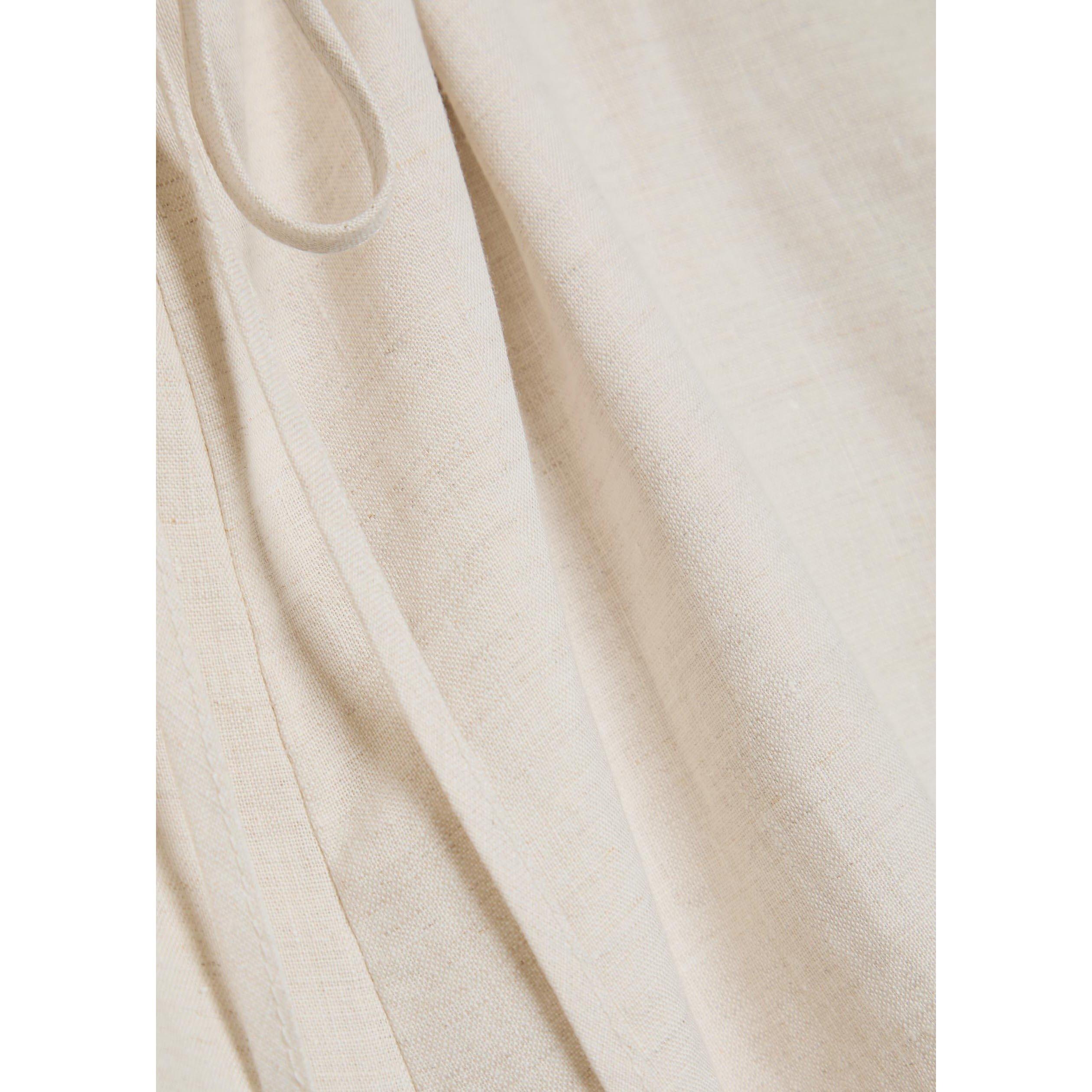 BEIGE - Staud - TR MATEO LINEN CROPPED PANT - 4