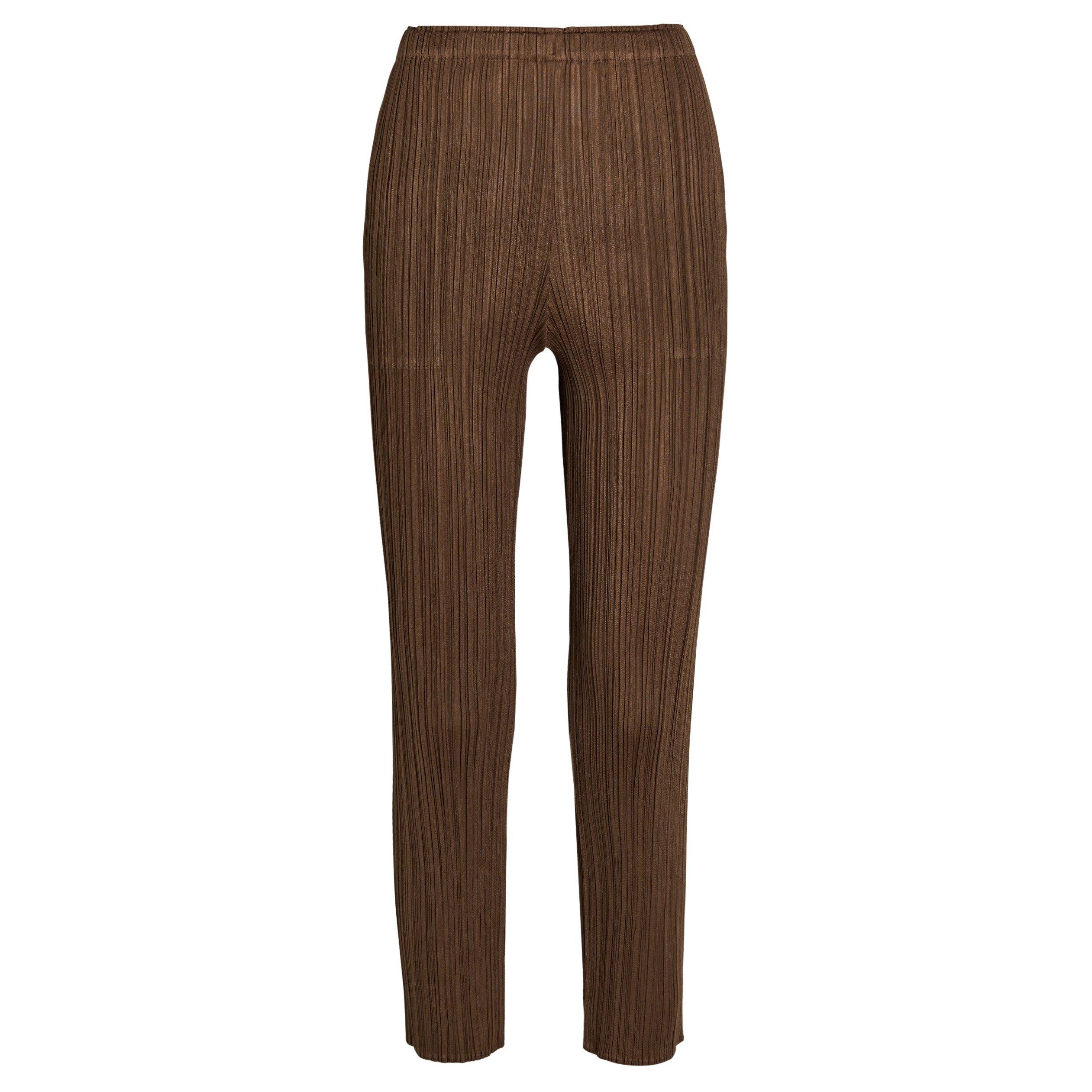 BROWN - Issey Miyake - Trousers