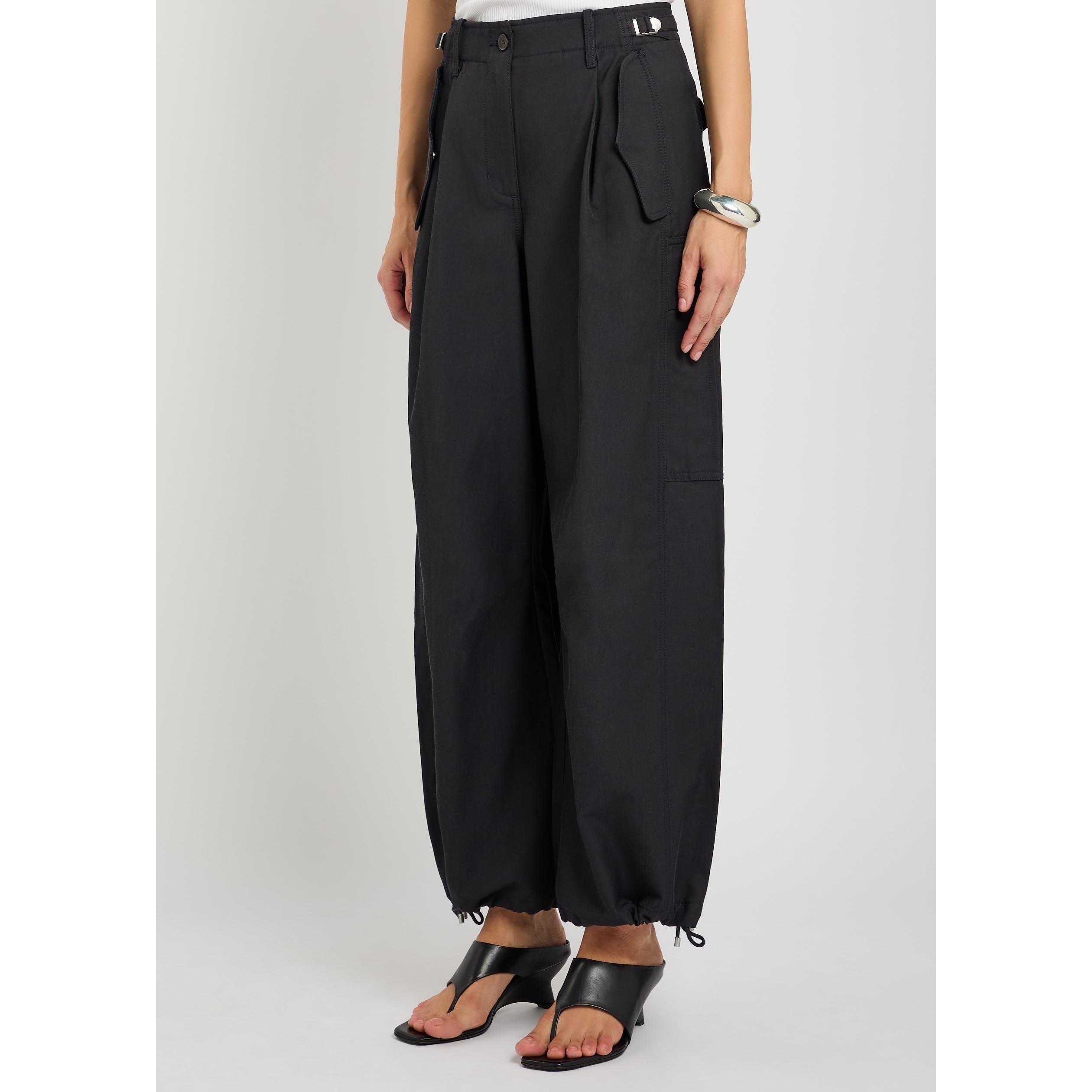 NAVY - Philip Lim - TR CURVED CARGO UTILITY PANTS - 2