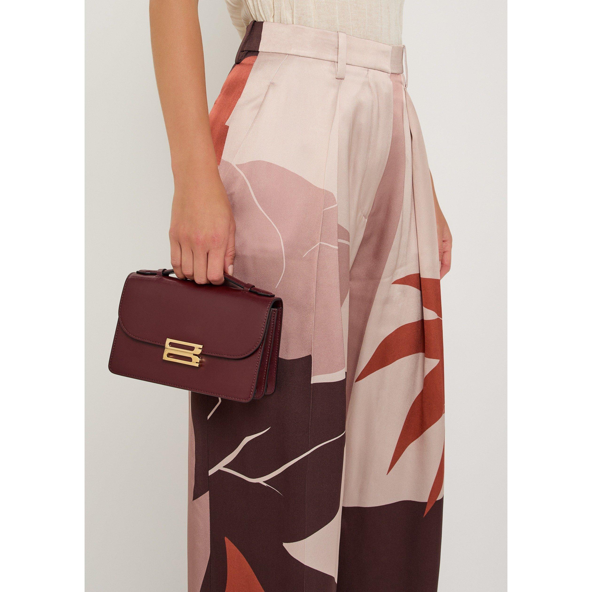 PINK AND OTHER - Victoria Beckham - Women's Cecilia Printed Wide-Leg Trousers - 4