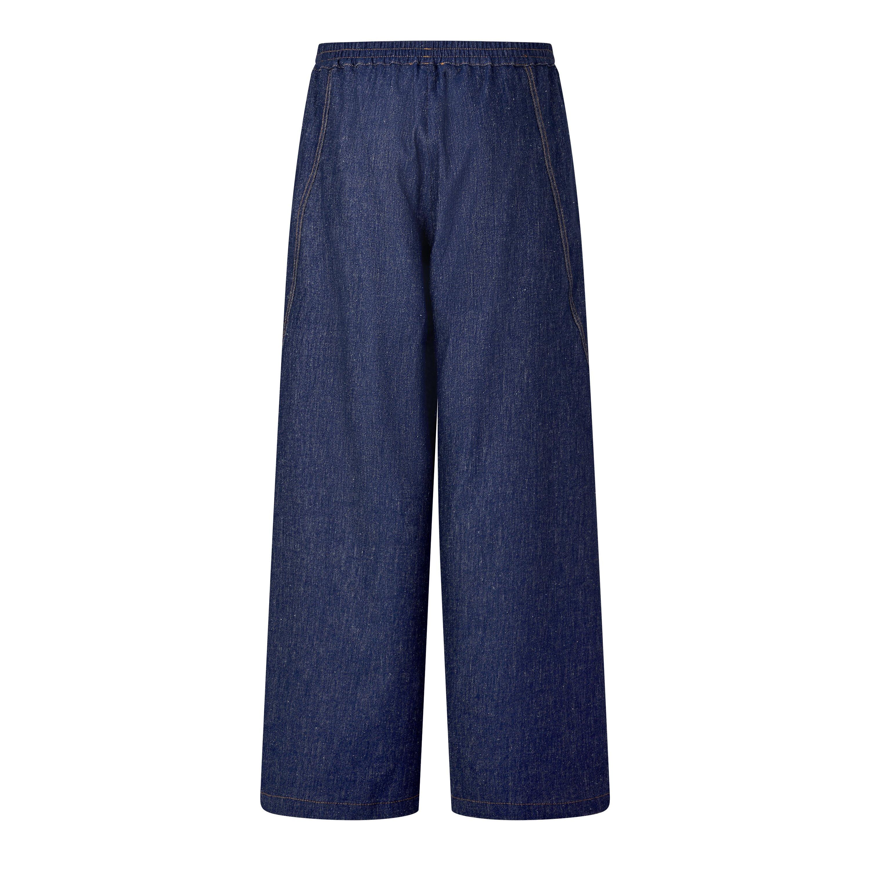 NAVY - Max and Co - TR MCOAGGRAVI WIDE LEG TR - 2