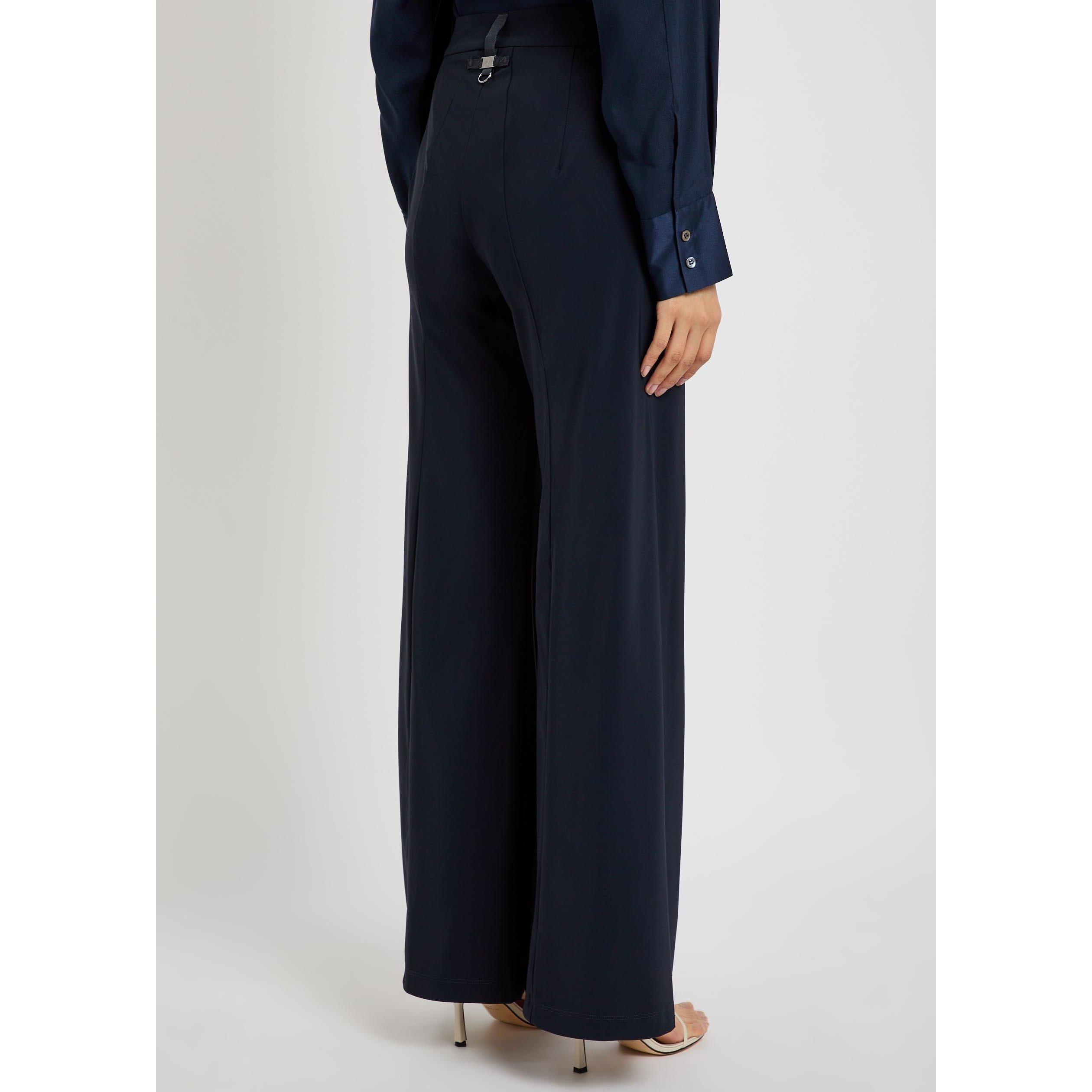 NAVY - High - Women's Be-Side Wide-Leg Trousers - 3