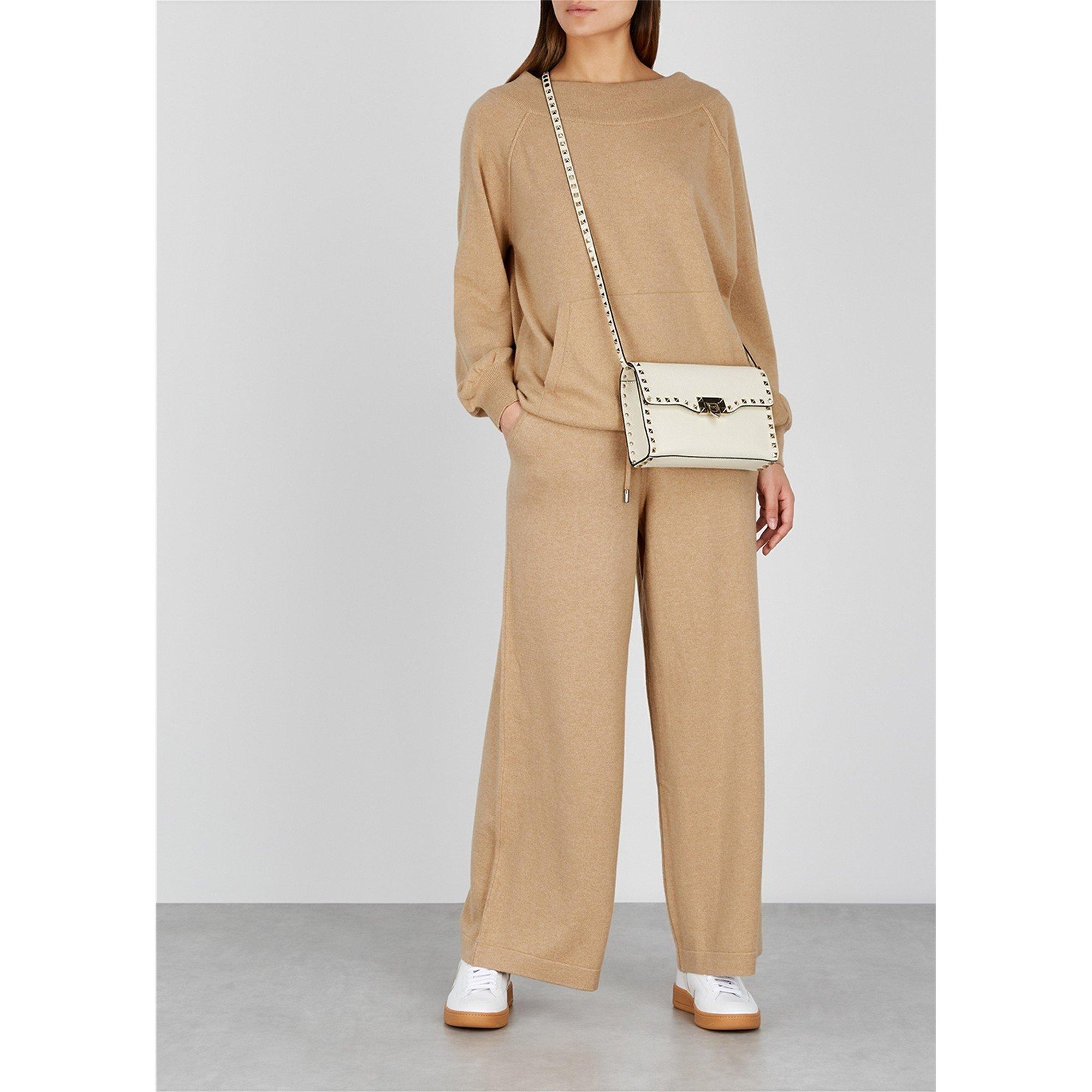 CAMEL - Johnstons of Elgin - J COLETTE WIDE LEG TROUSER - 5