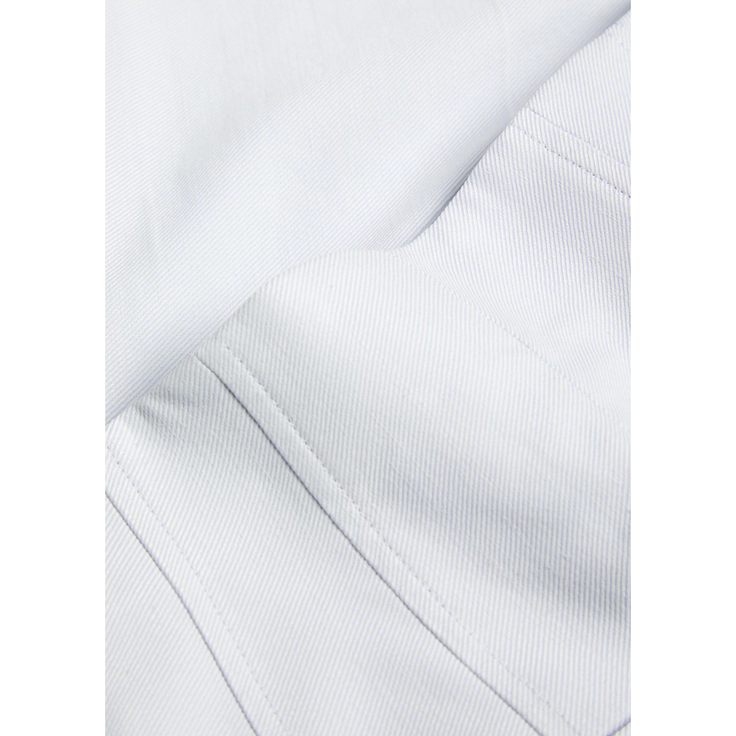 LIGHT BLUE - Veronica Beard - Women's Cassidee Cotton High-Rise Wide-Leg Trousers - 4