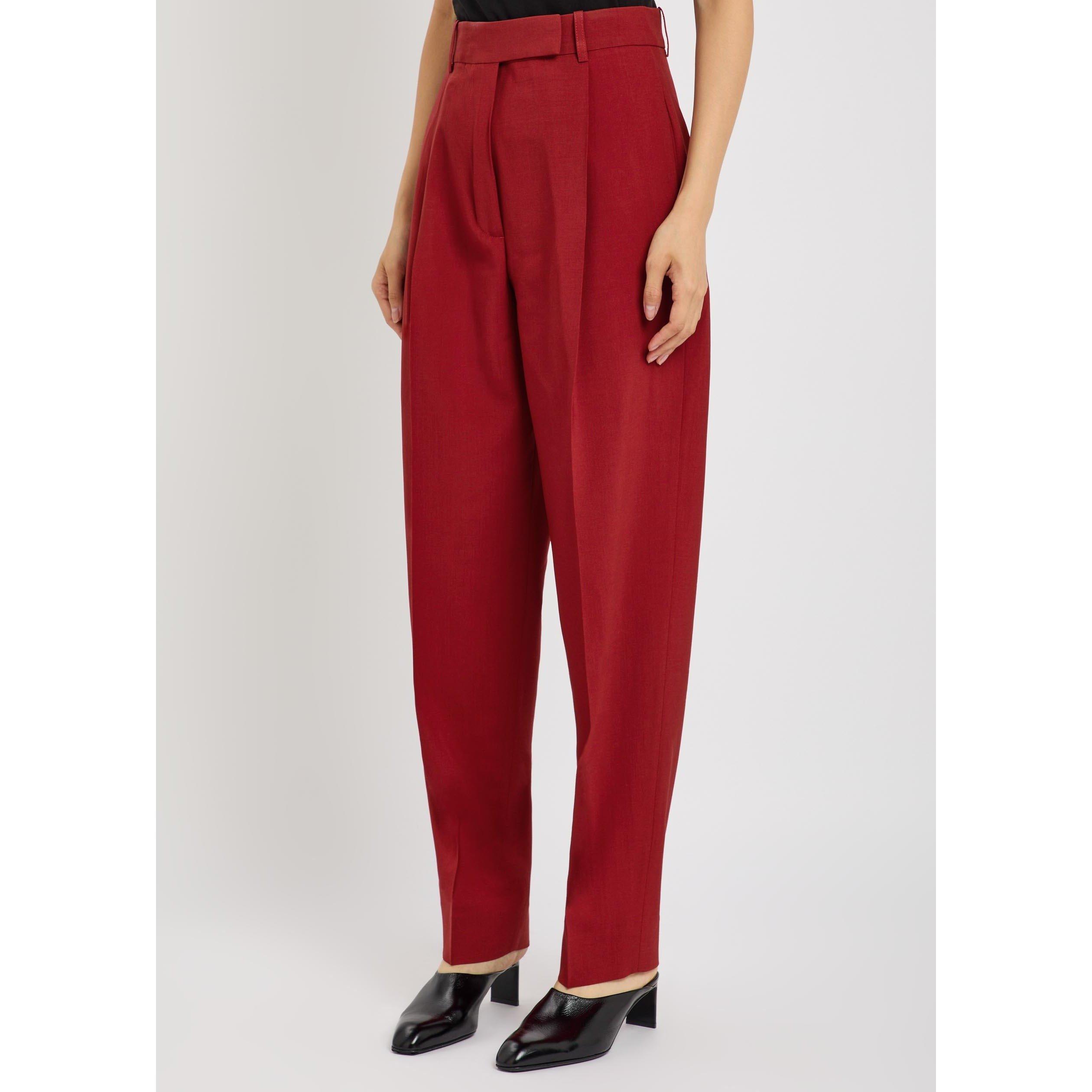 RED - Rohe - DARIA - SINGLE PLEAT TAPERED T - 2