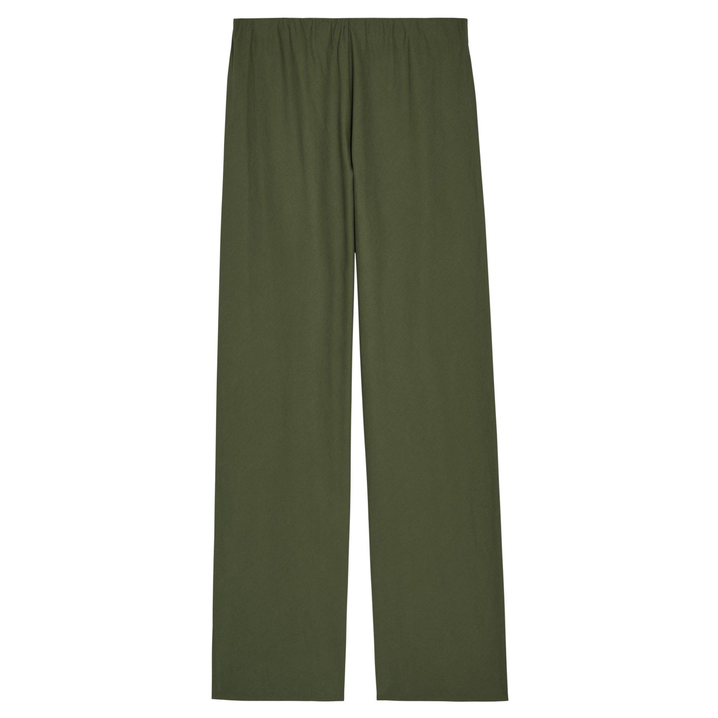 KHAKI - Vince - TR COLETTE HIGH WAIST COTTON T - 1