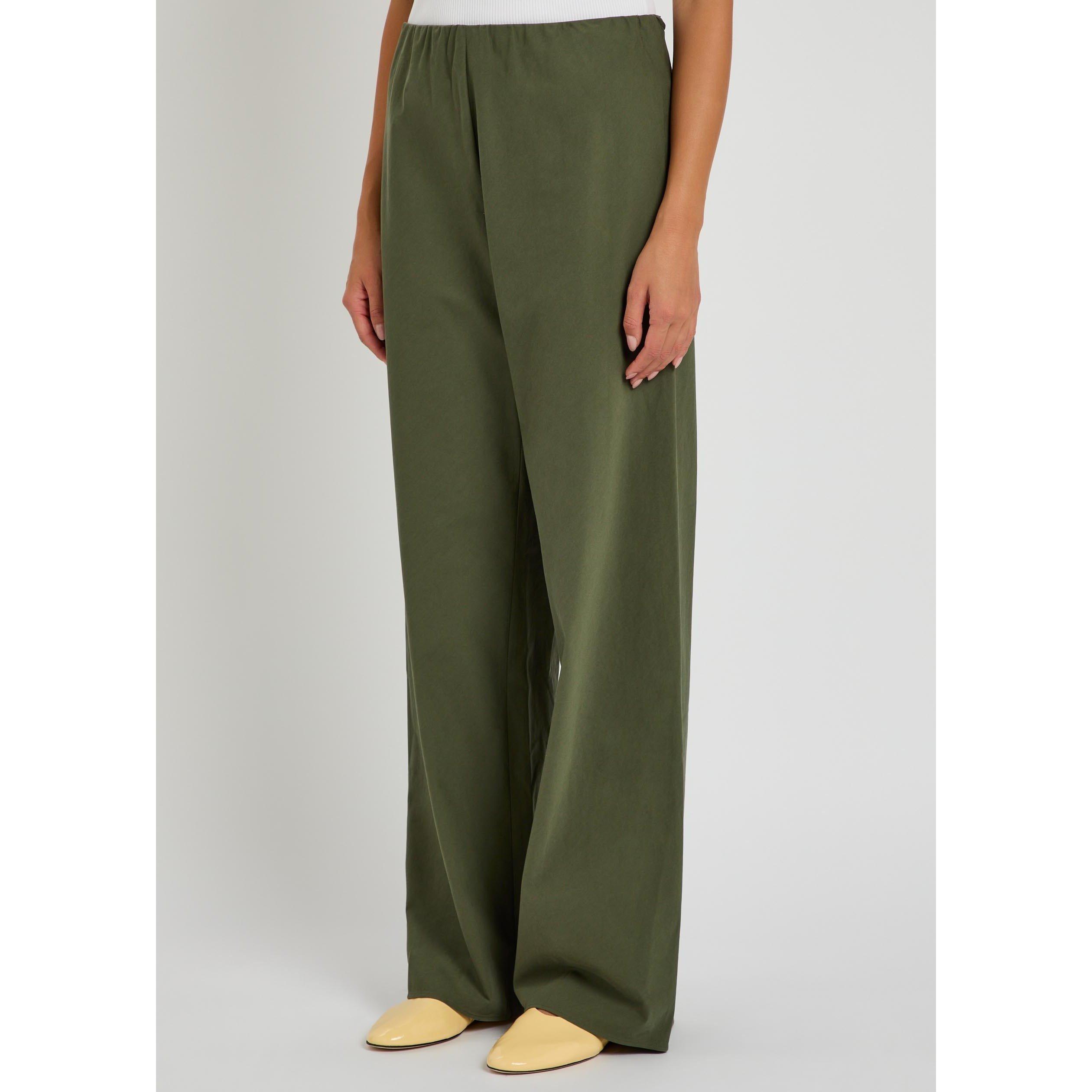 KHAKI - Vince - TR COLETTE HIGH WAIST COTTON T - 2