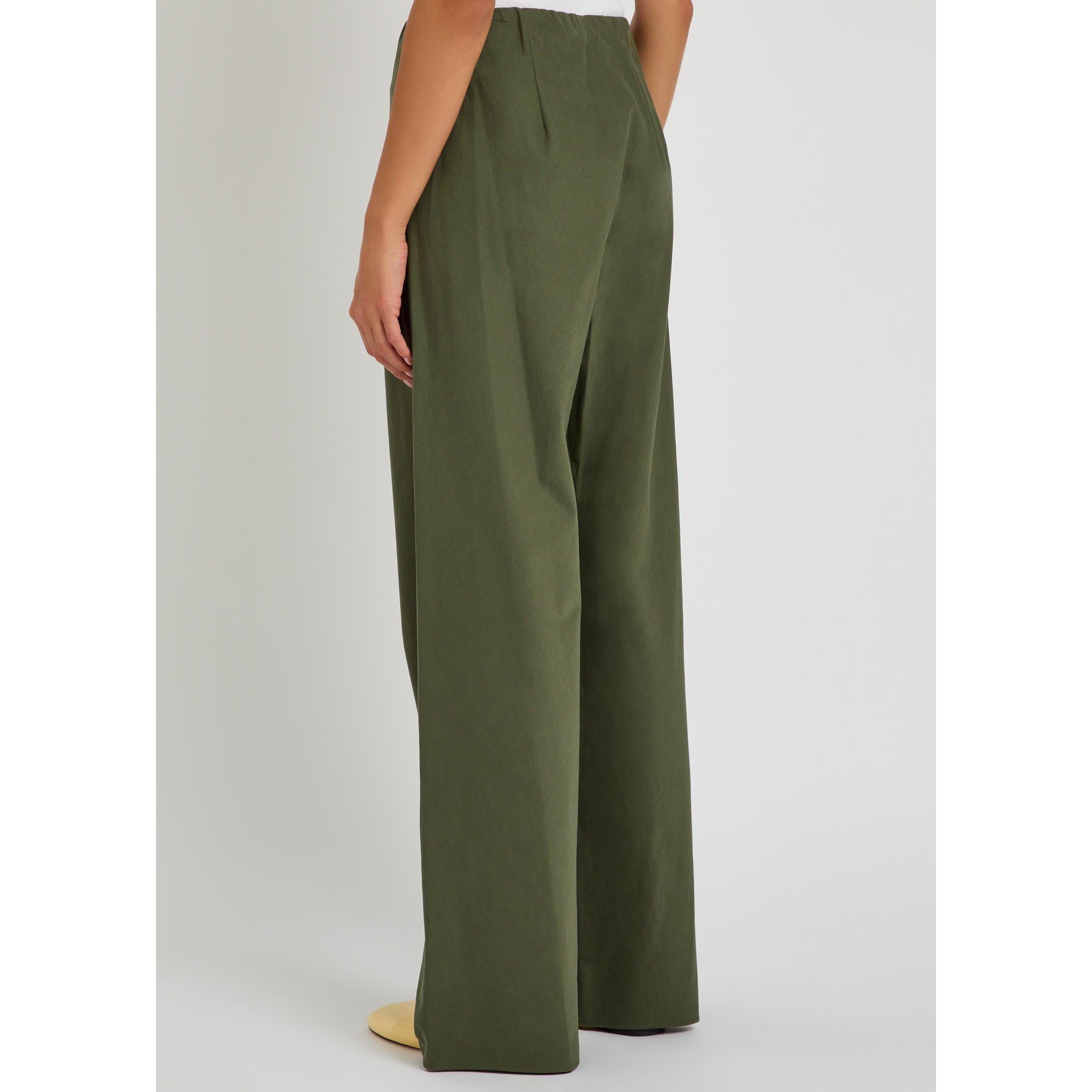 KHAKI - Vince - TR COLETTE HIGH WAIST COTTON T - 3
