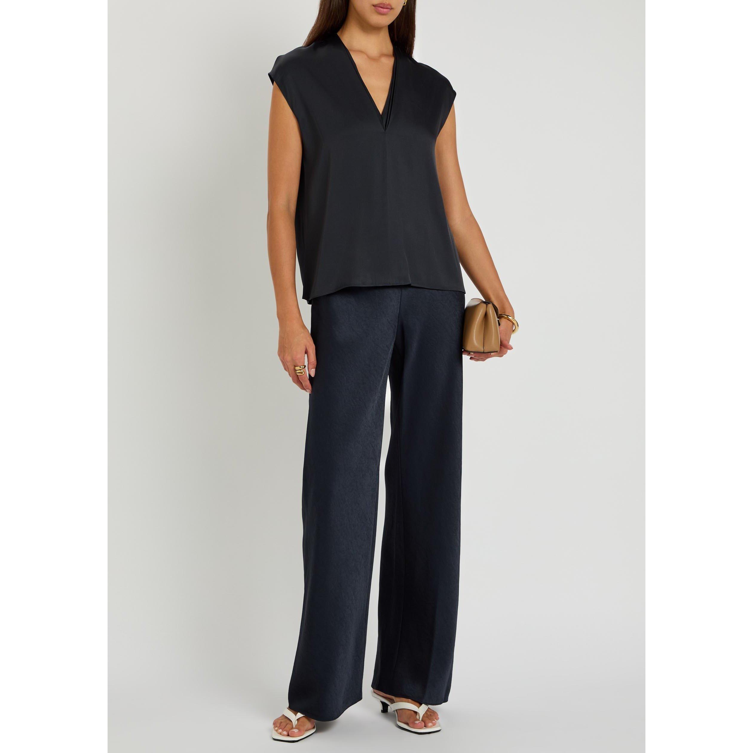 NAVY - Vince - TR COLETTE HIGH WAIST FLUID SA - 5
