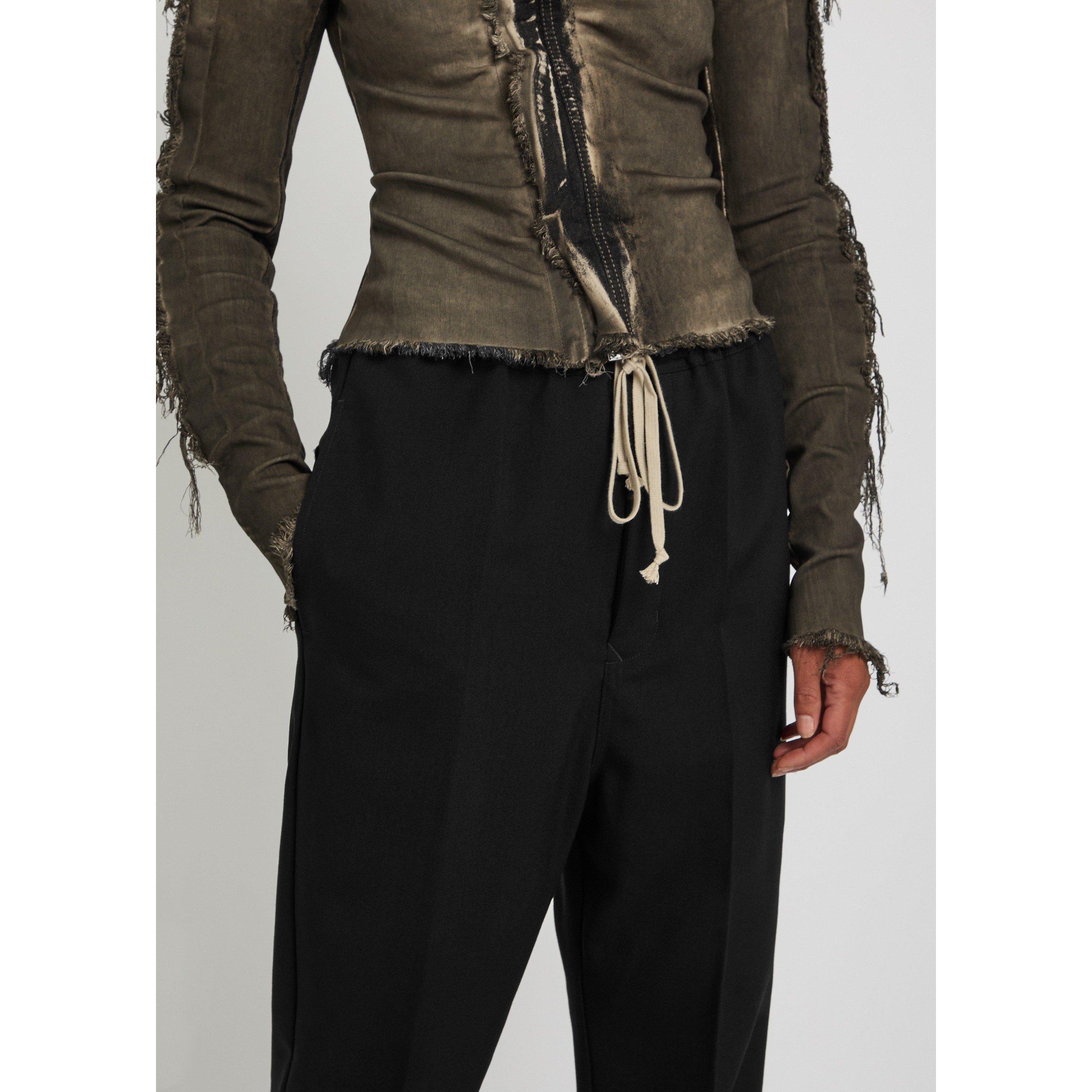 BLACK - Rick Owens - PANTALONI - DRAWSTRING - 4